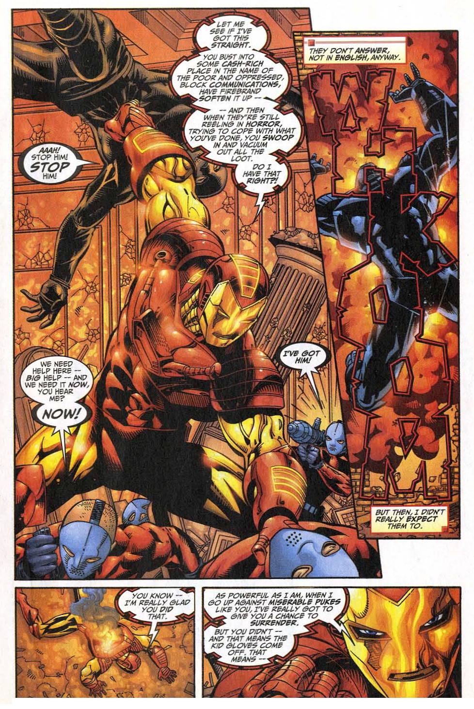 Read online Iron Man (1998) comic -  Issue #5 - 16