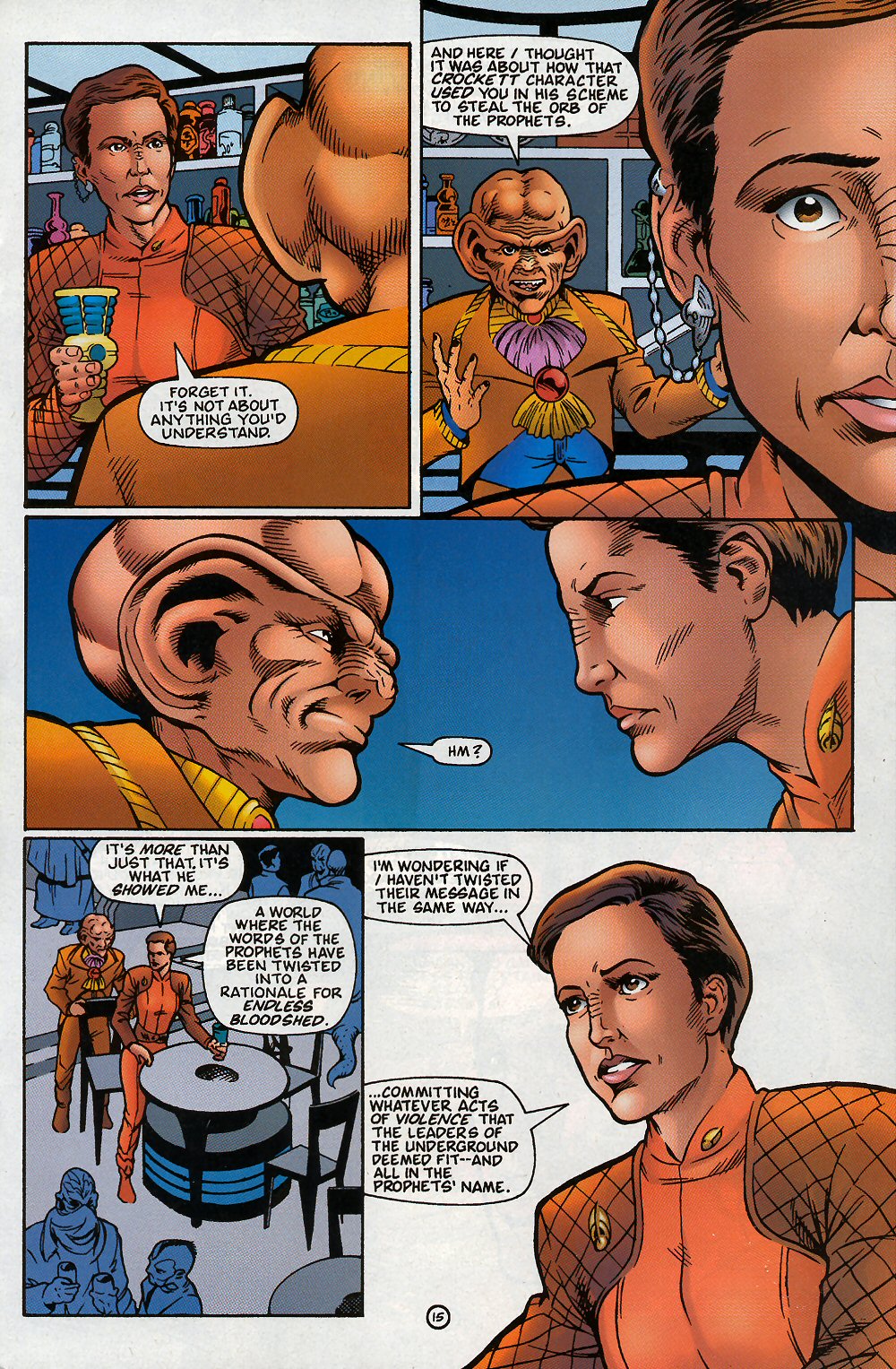 Read online Star Trek: Deep Space Nine (1993) comic -  Issue #25 - 21