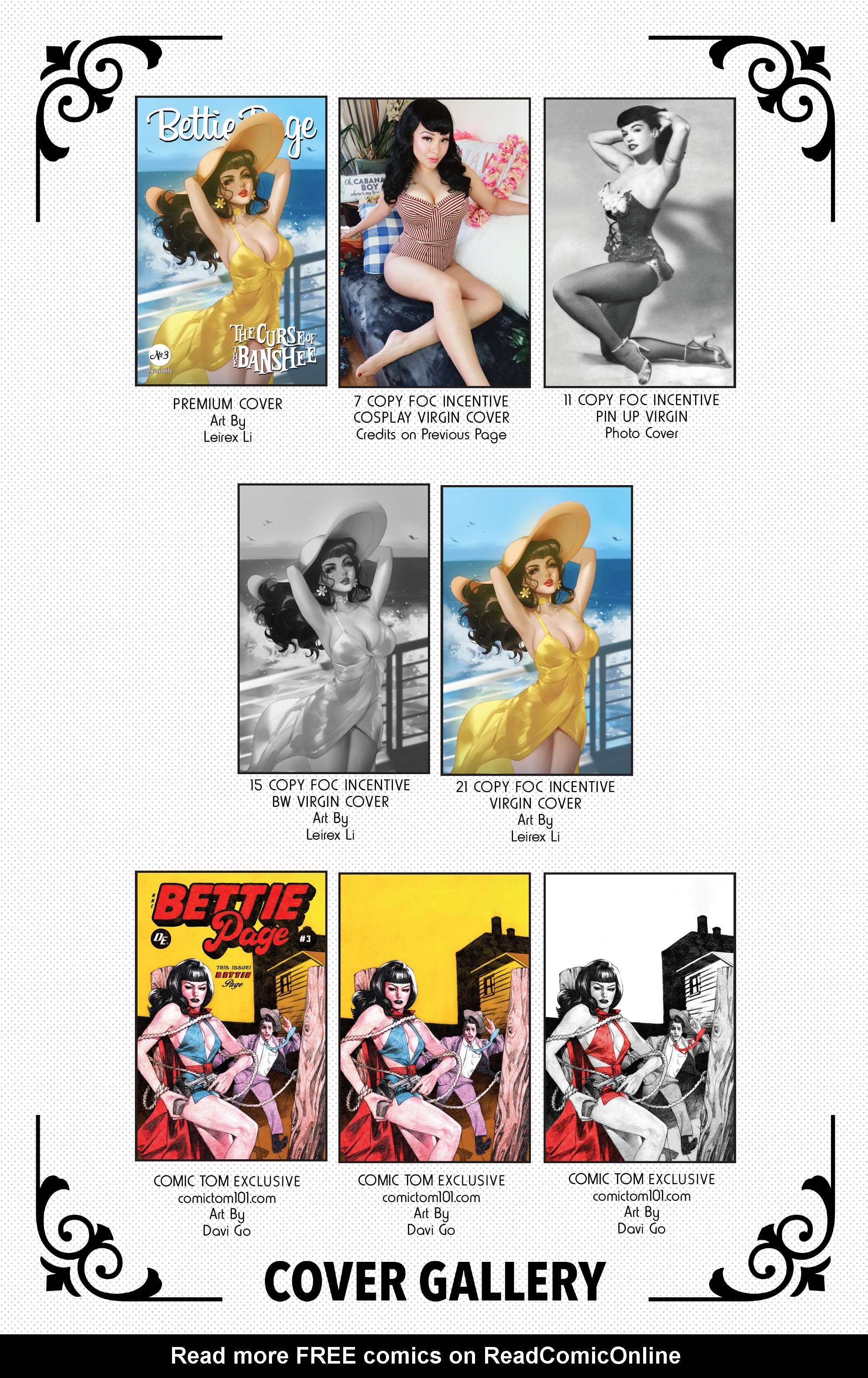 Read online Bettie Page & The Curse of the Banshee comic -  Issue #3 - 29