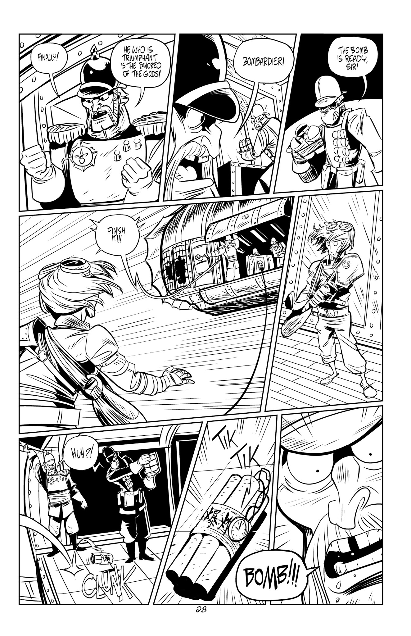 Read online Victorian Secret Agents: Owls of the Ironwork Isle comic -  Issue #2 - 30