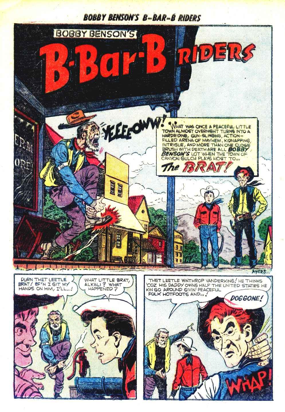 Read online Bobby Benson's B-Bar-B Riders comic -  Issue #14 - 20