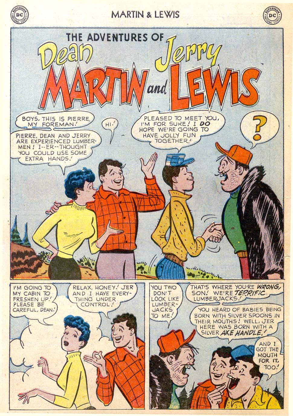 Read online The Adventures of Dean Martin and Jerry Lewis comic -  Issue #11 - 12