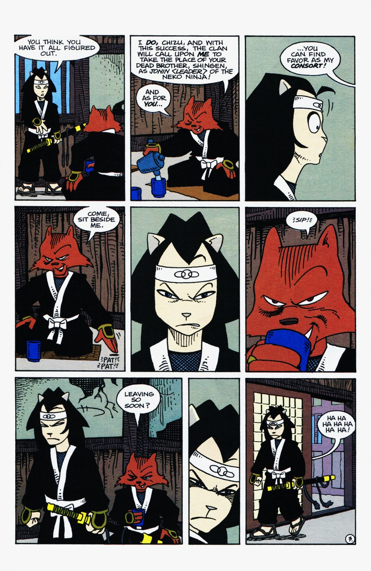 Read online Usagi Yojimbo (1993) comic -  Issue #3 - 5
