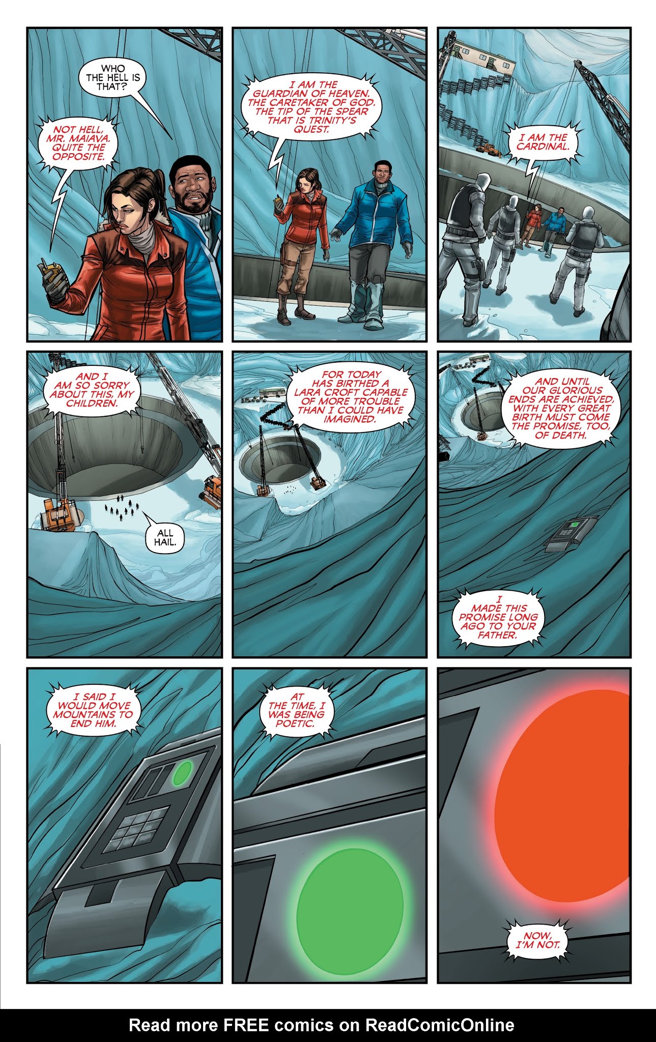 Read online Tomb Raider: Inferno comic -  Issue #4 - 17