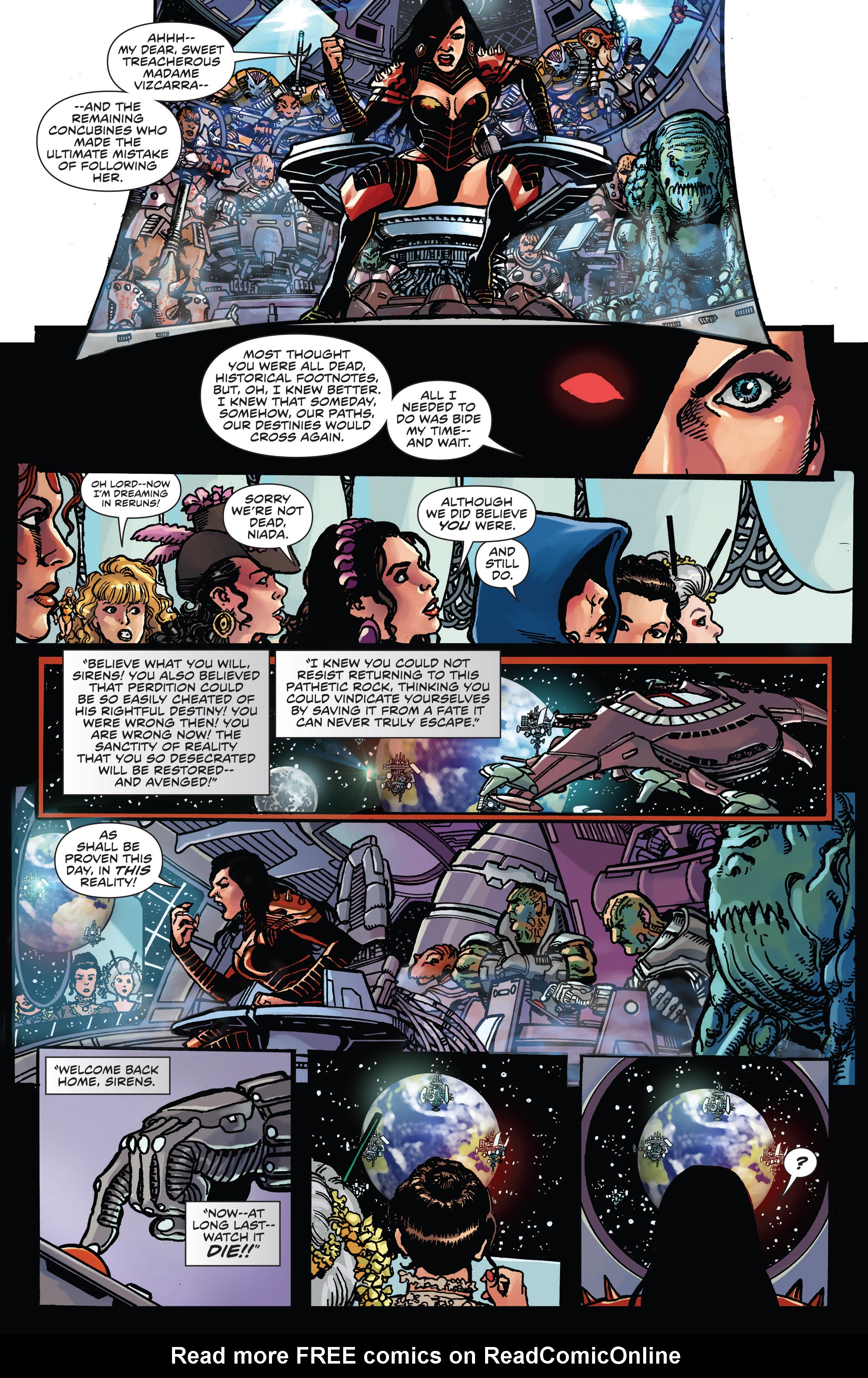 Read online George Pérez's Sirens comic -  Issue #2 - 6