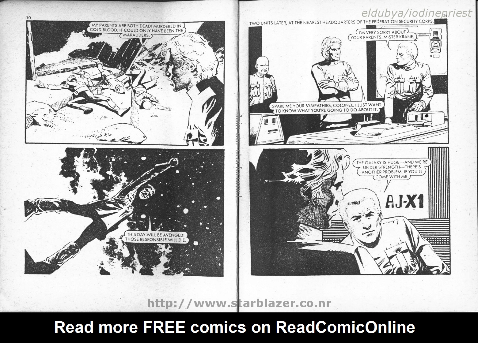 Read online Starblazer comic -  Issue #53 - 7
