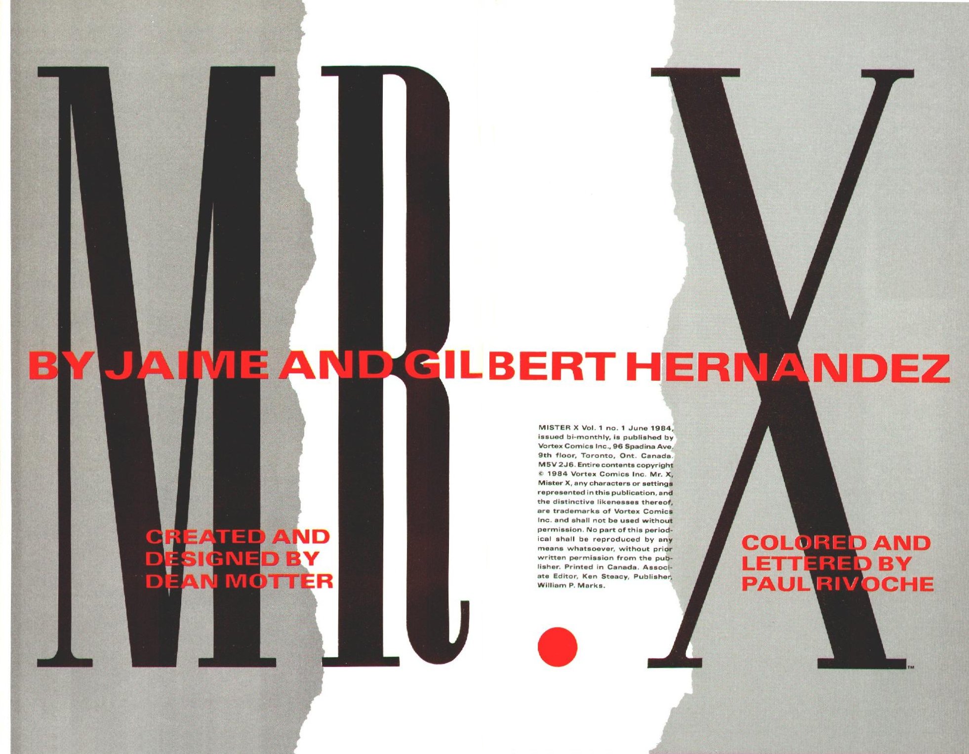 Read online Mister X comic -  Issue #1 - 2