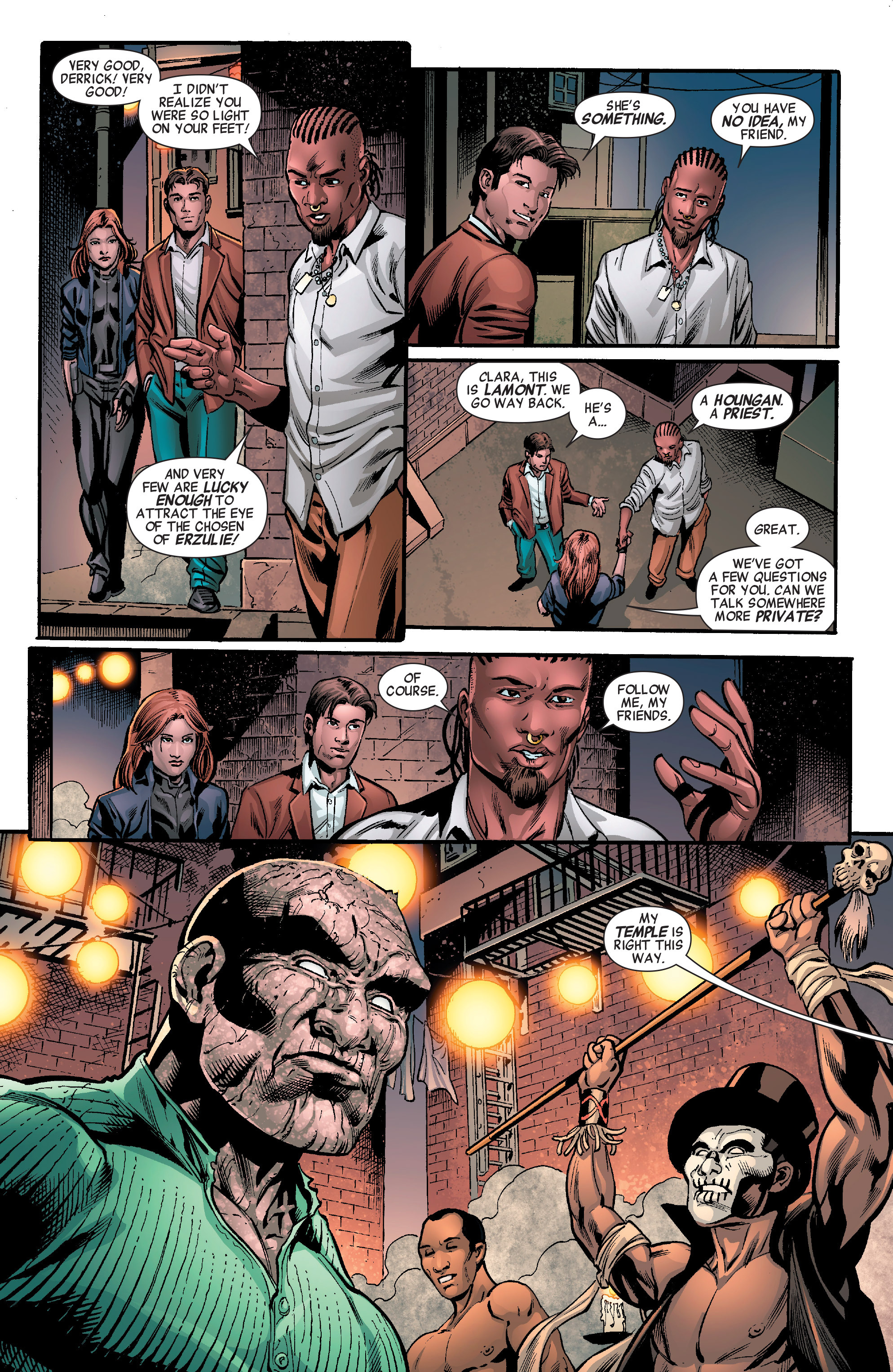 Read online Castle: Unholy Storm comic -  Issue # TPB - 32