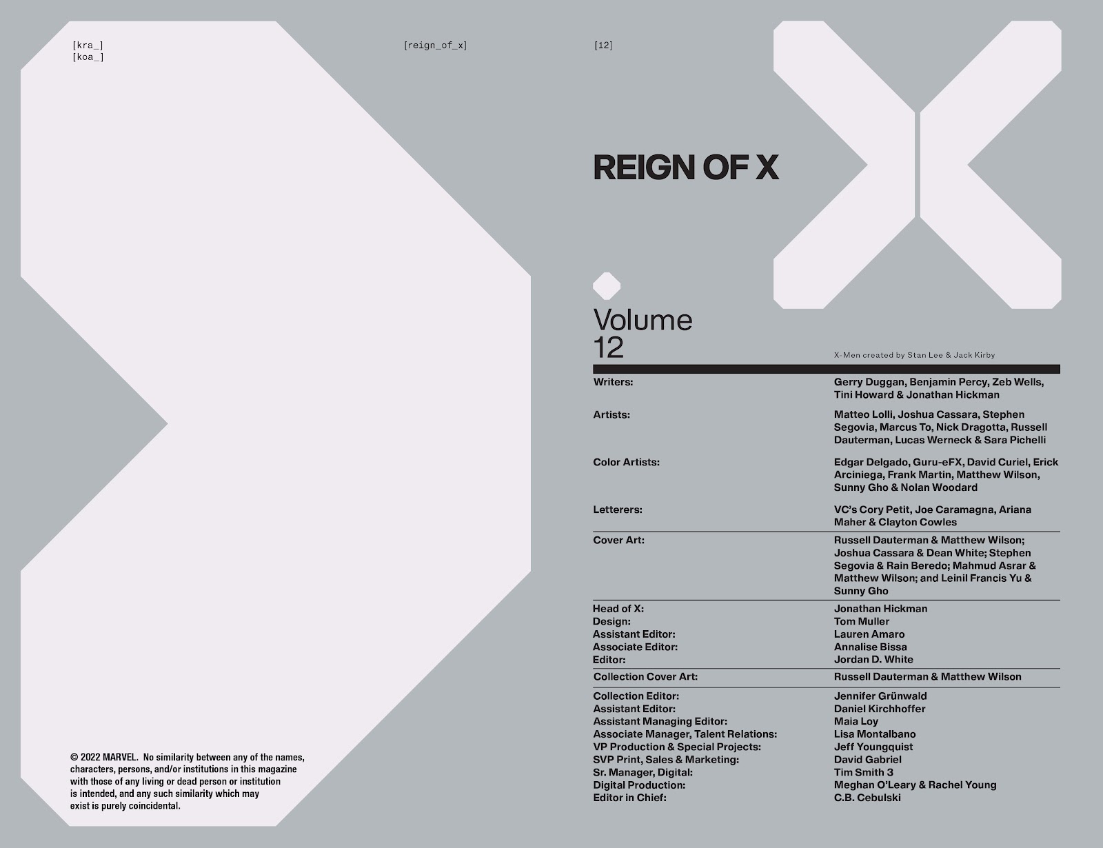 Reign of X issue TPB 12 - Page 3