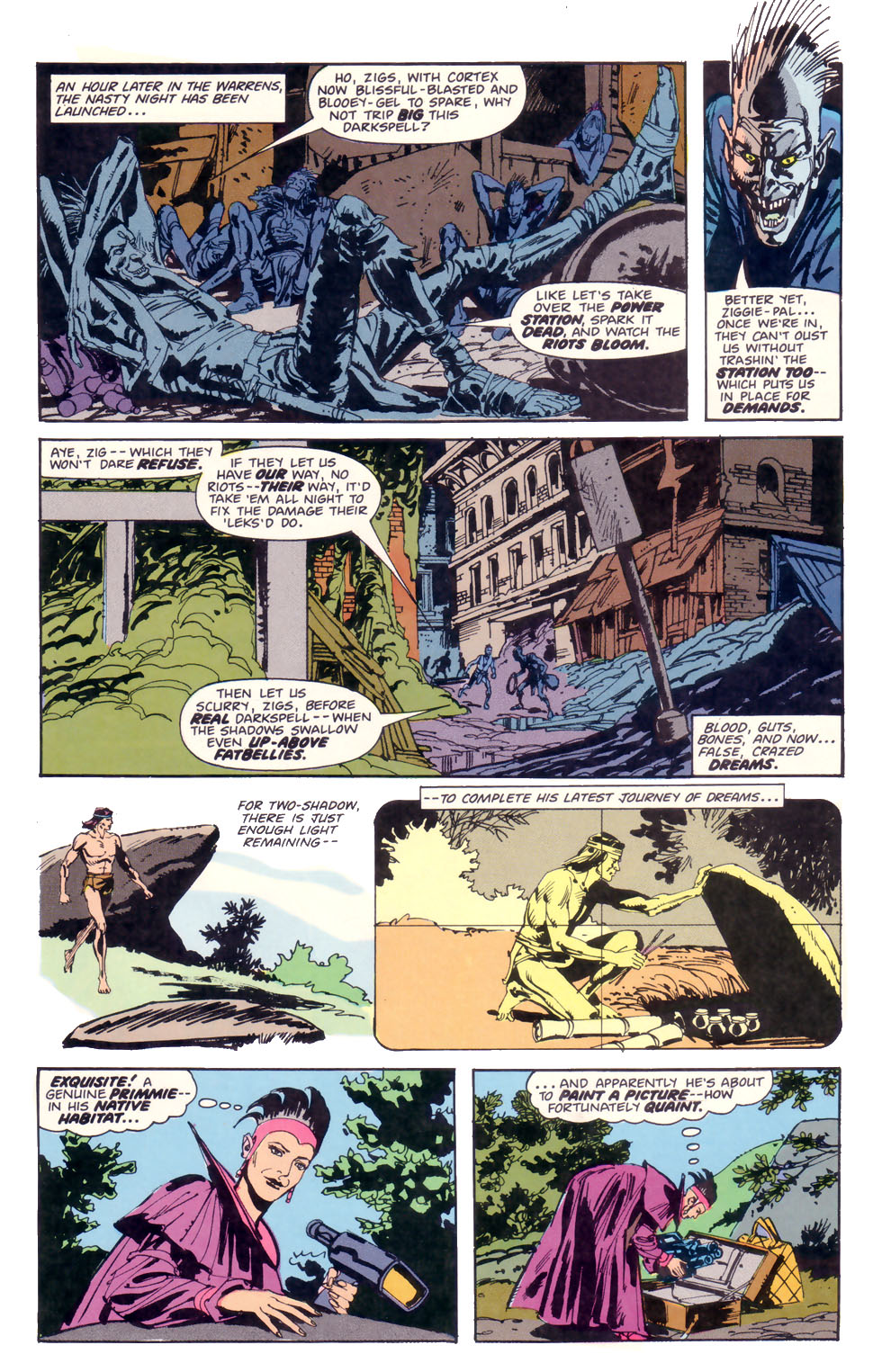 Read online Electric Warrior comic -  Issue #1 - 9