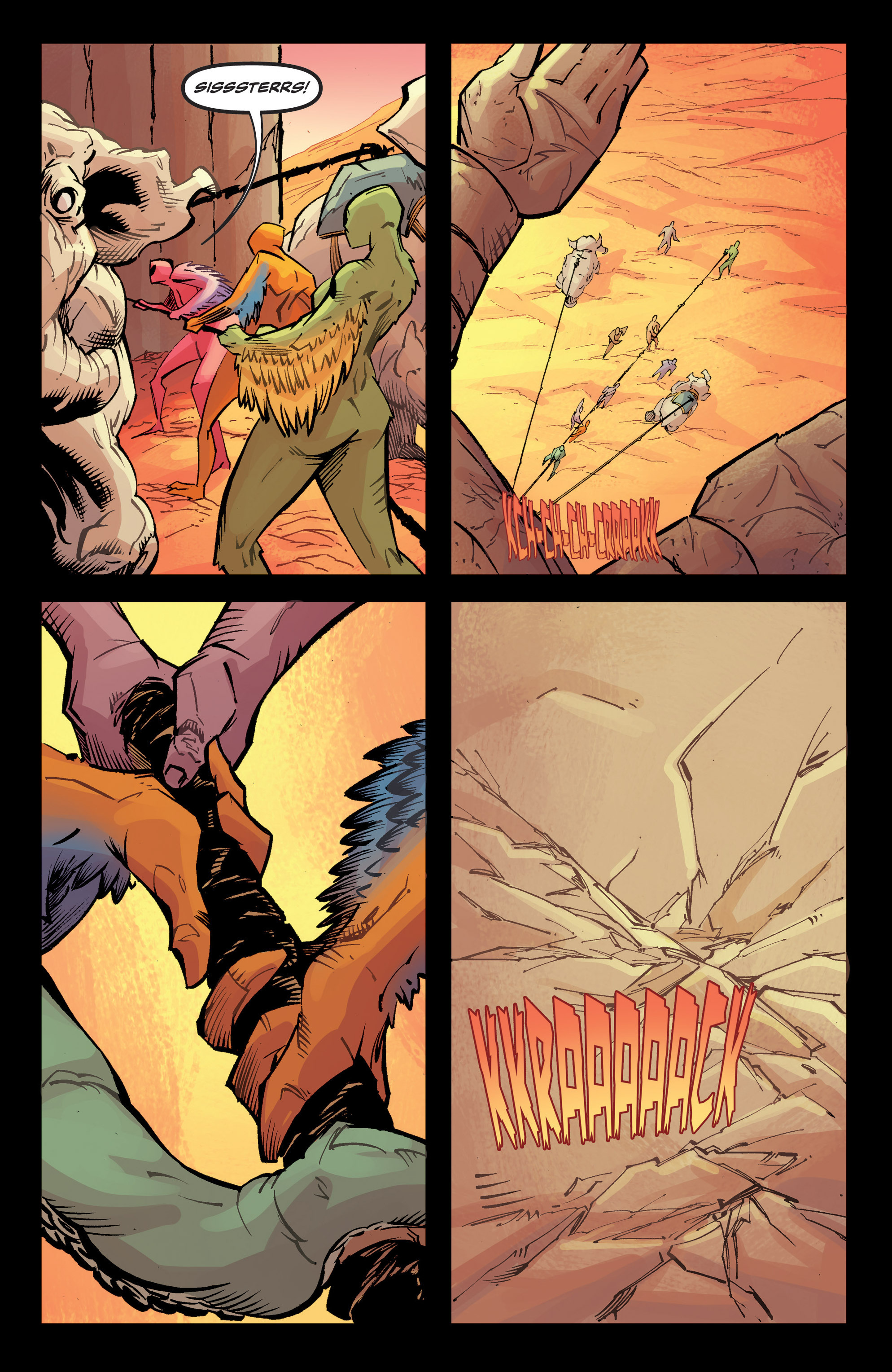 Read online Bigfoot: Sword of the Earthman (2015) comic -  Issue #6 - 16