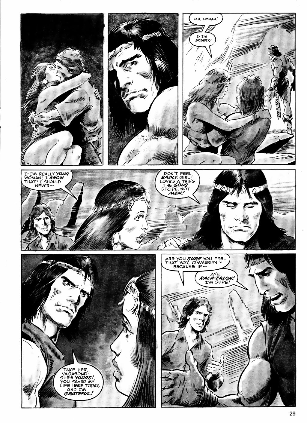 Read online The Savage Sword Of Conan comic -  Issue #84 - 29