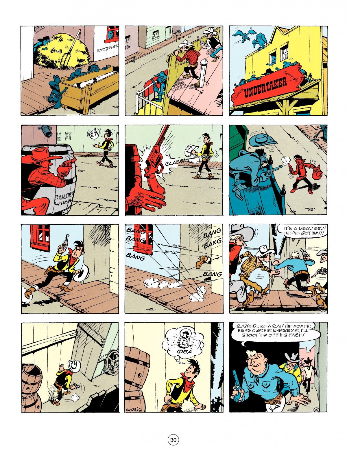 Read online A Lucky Luke Adventure comic -  Issue #54 - 30