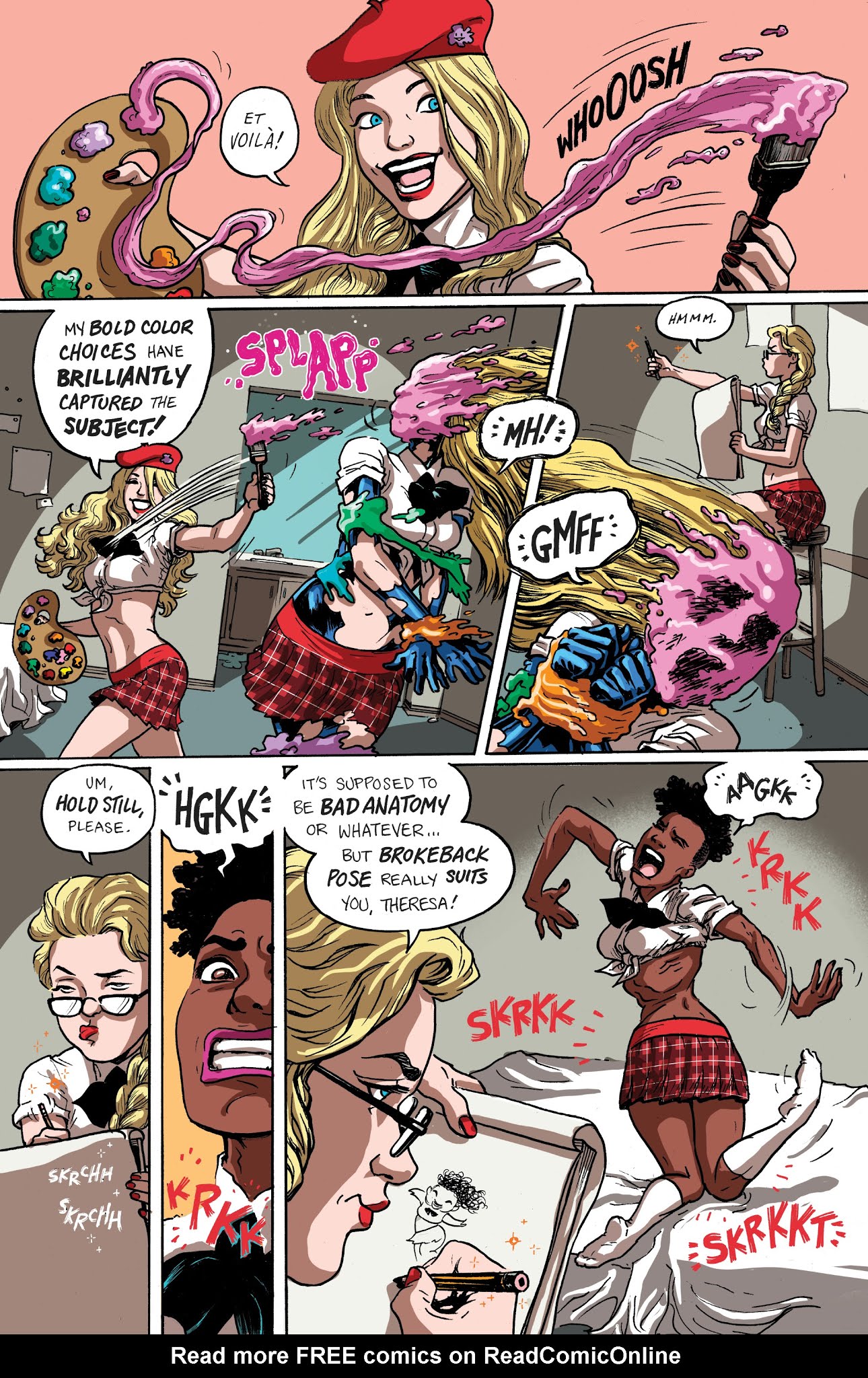 Read online Empowered And Sistah Spooky's High School Hell comic -  Issue #5 - 14