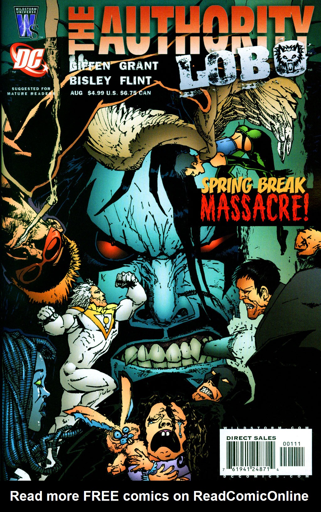 Read online The Authority/Lobo: Spring Break Massacre comic -  Issue # Full - 1