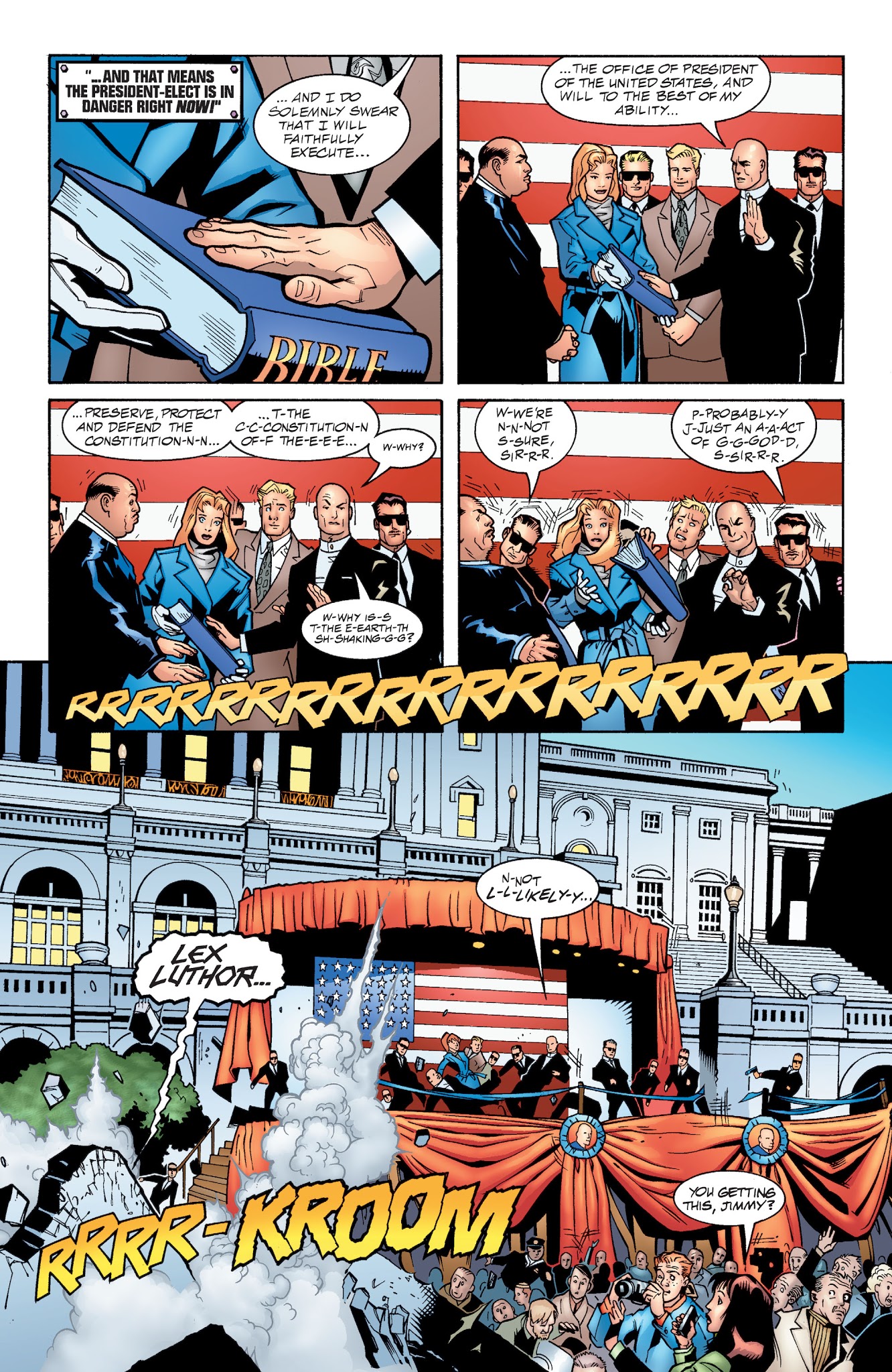 Read online Superman: President Luthor comic -  Issue # TPB - 173