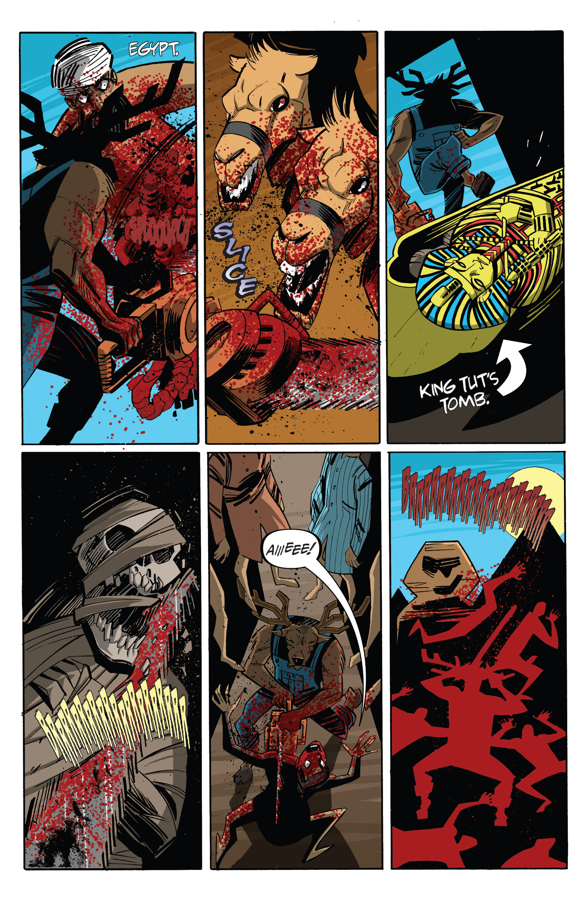 Read online Chainsaw Reindeer comic -  Issue # Full - 14