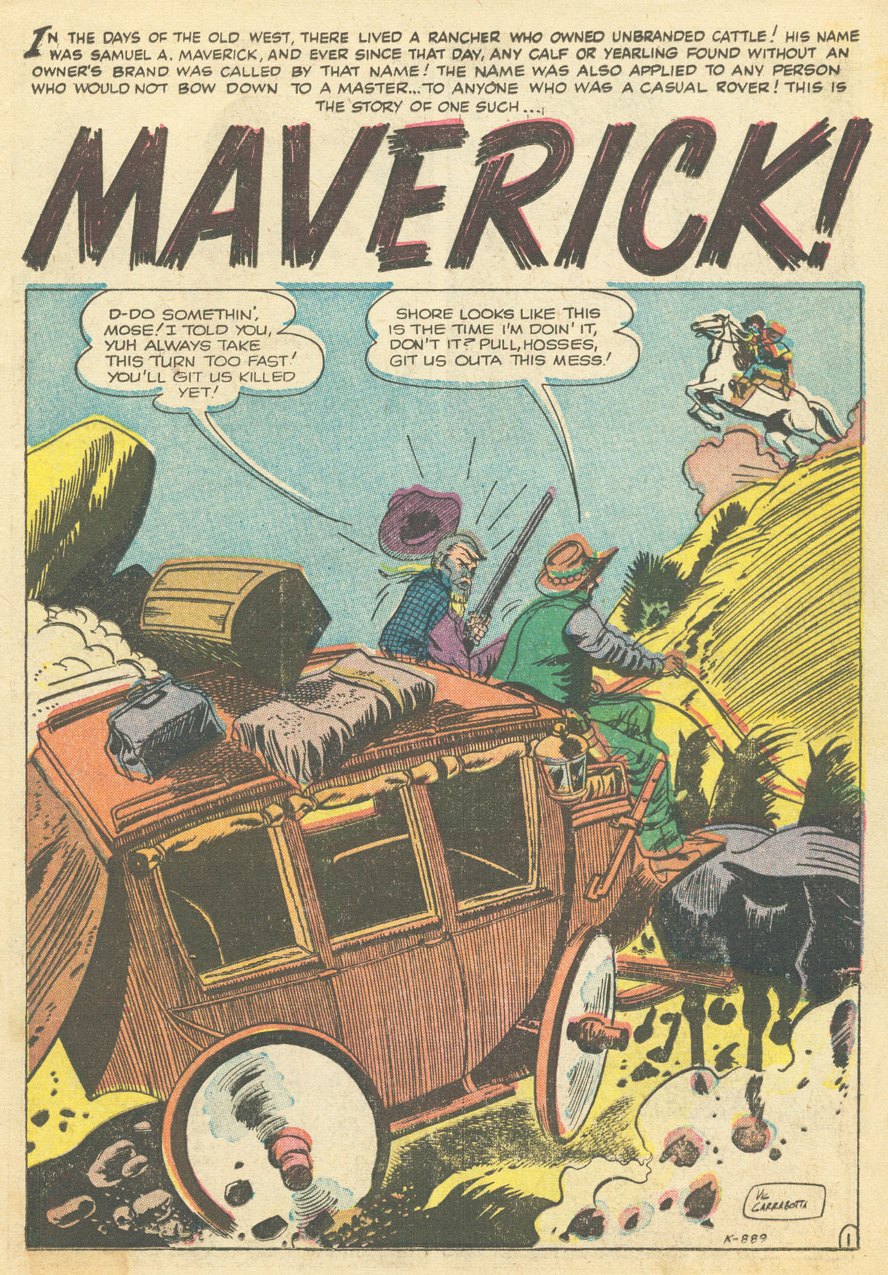 Read online Western Gunfighters (1956) comic -  Issue #23 - 15