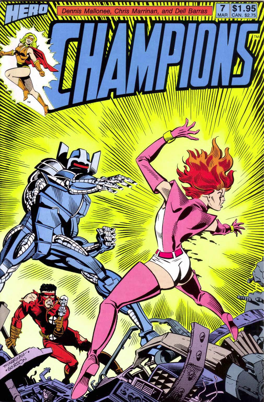 Read online Champions (1987) comic -  Issue #7 - 1