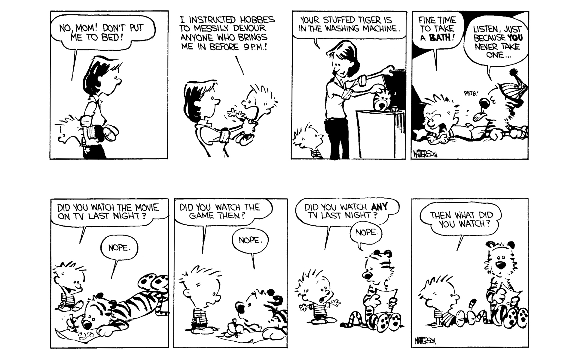 Read online Calvin and Hobbes comic -  Issue #1 - 19