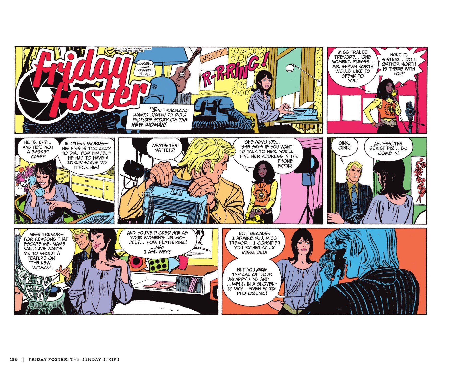 Read online Friday Foster: The Sunday Strips comic -  Issue # TPB (Part 2) - 57