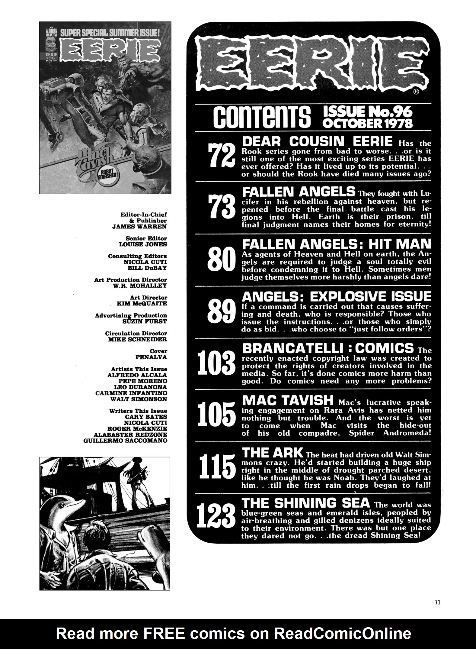 Read online Eerie Archives comic -  Issue # TPB 20 - 71