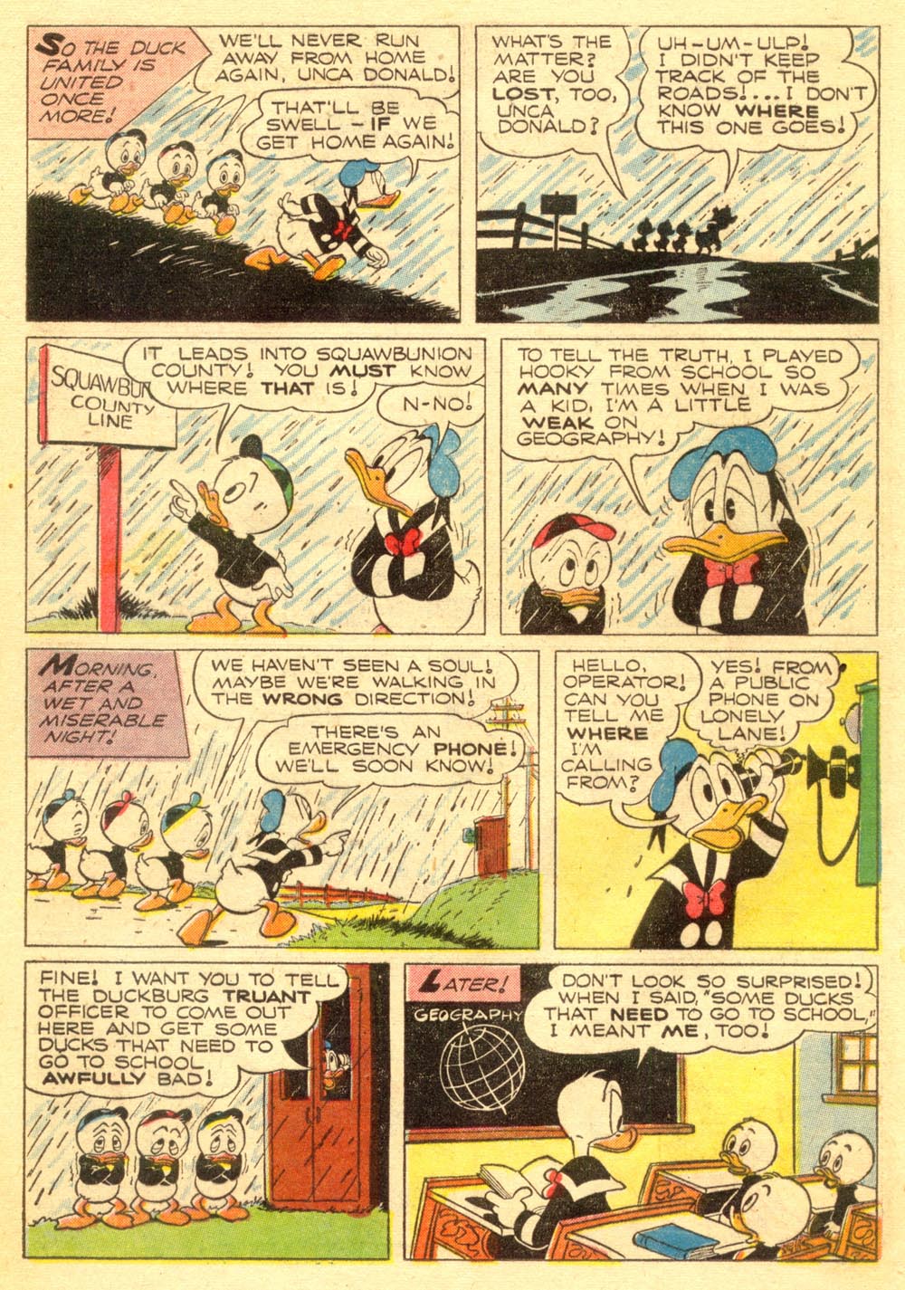 Read online Walt Disney's Comics and Stories comic -  Issue #169 - 12