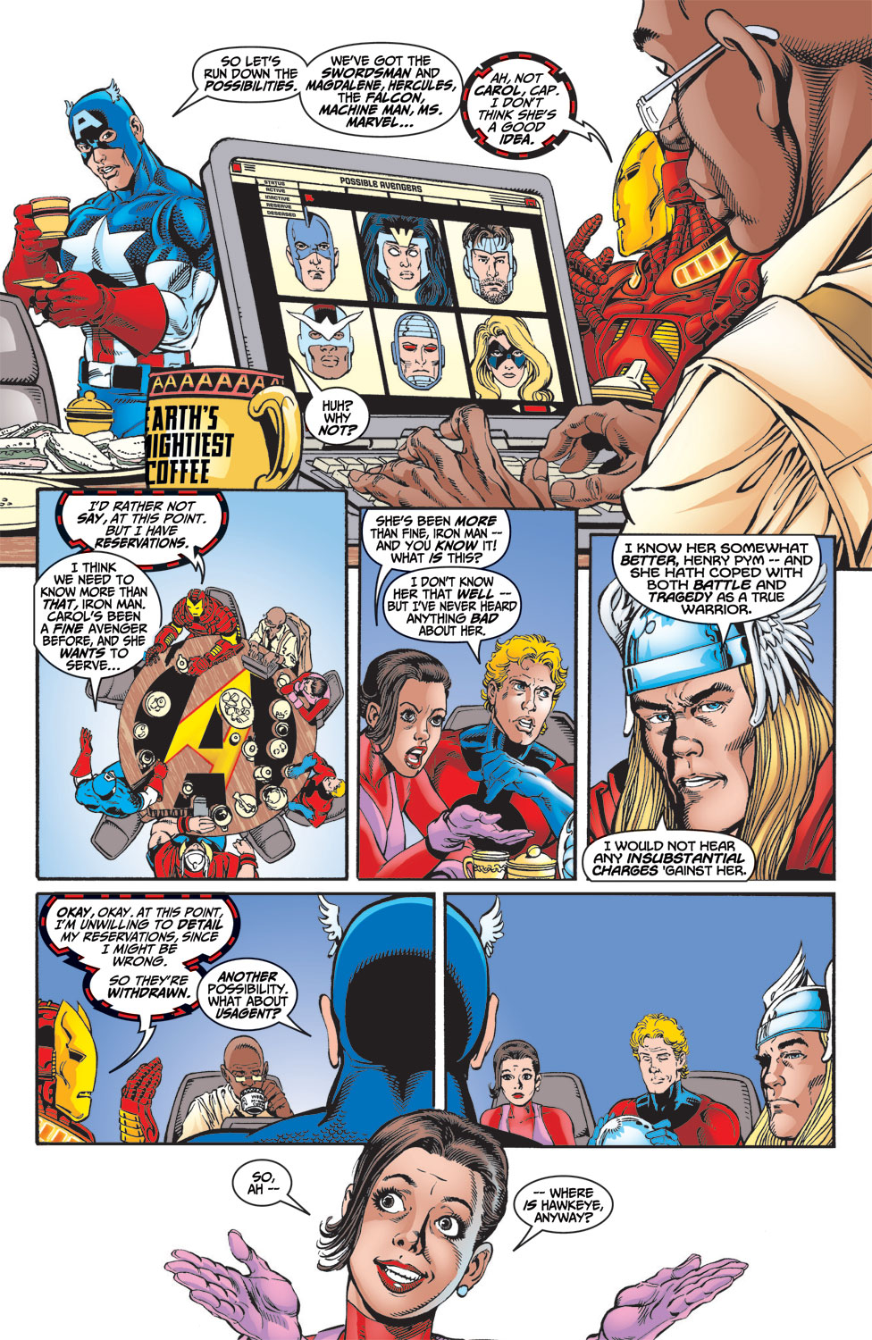 Read online Avengers (1998) comic -  Issue #4 - 18