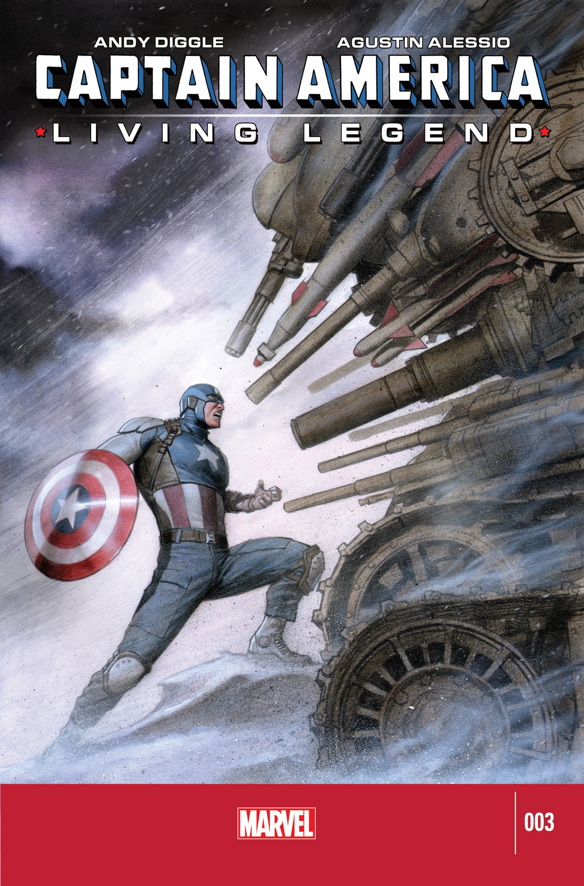 Read online Captain America: Living Legend comic -  Issue #3 - 1