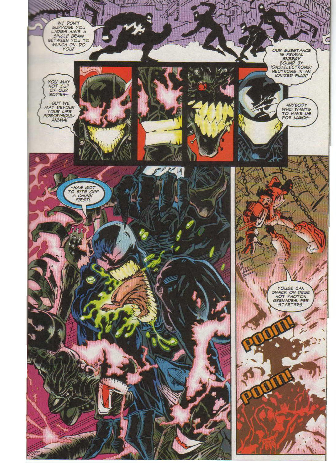 Read online Venom vs Wolverine - Tooth and Claw comic -  Issue #3 - 7
