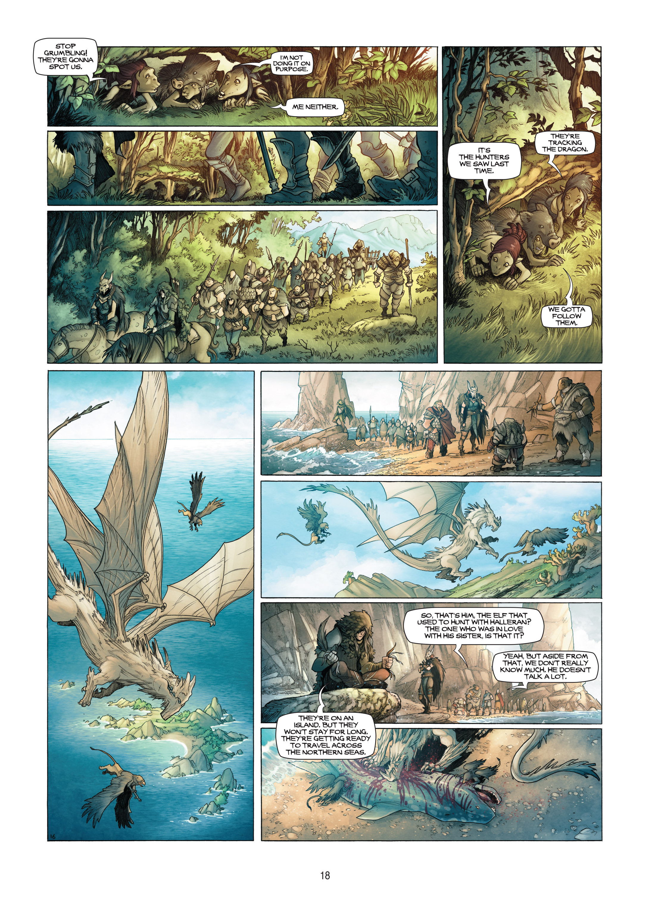 Read online Elves comic -  Issue #8 - 18