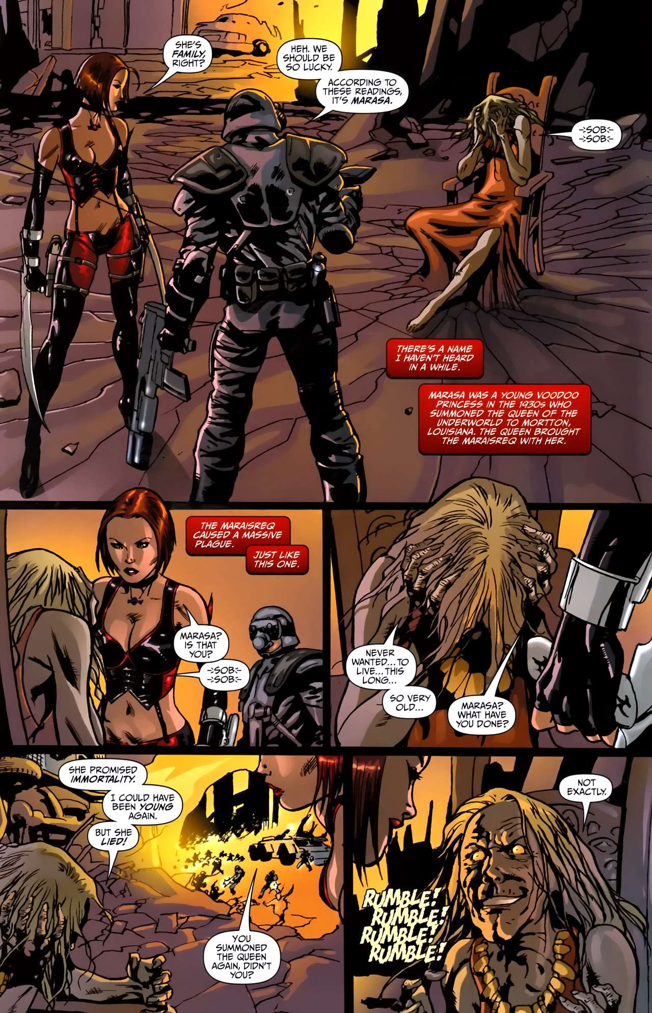 Read online BloodRayne: Prime Cuts comic -  Issue #3 - 13