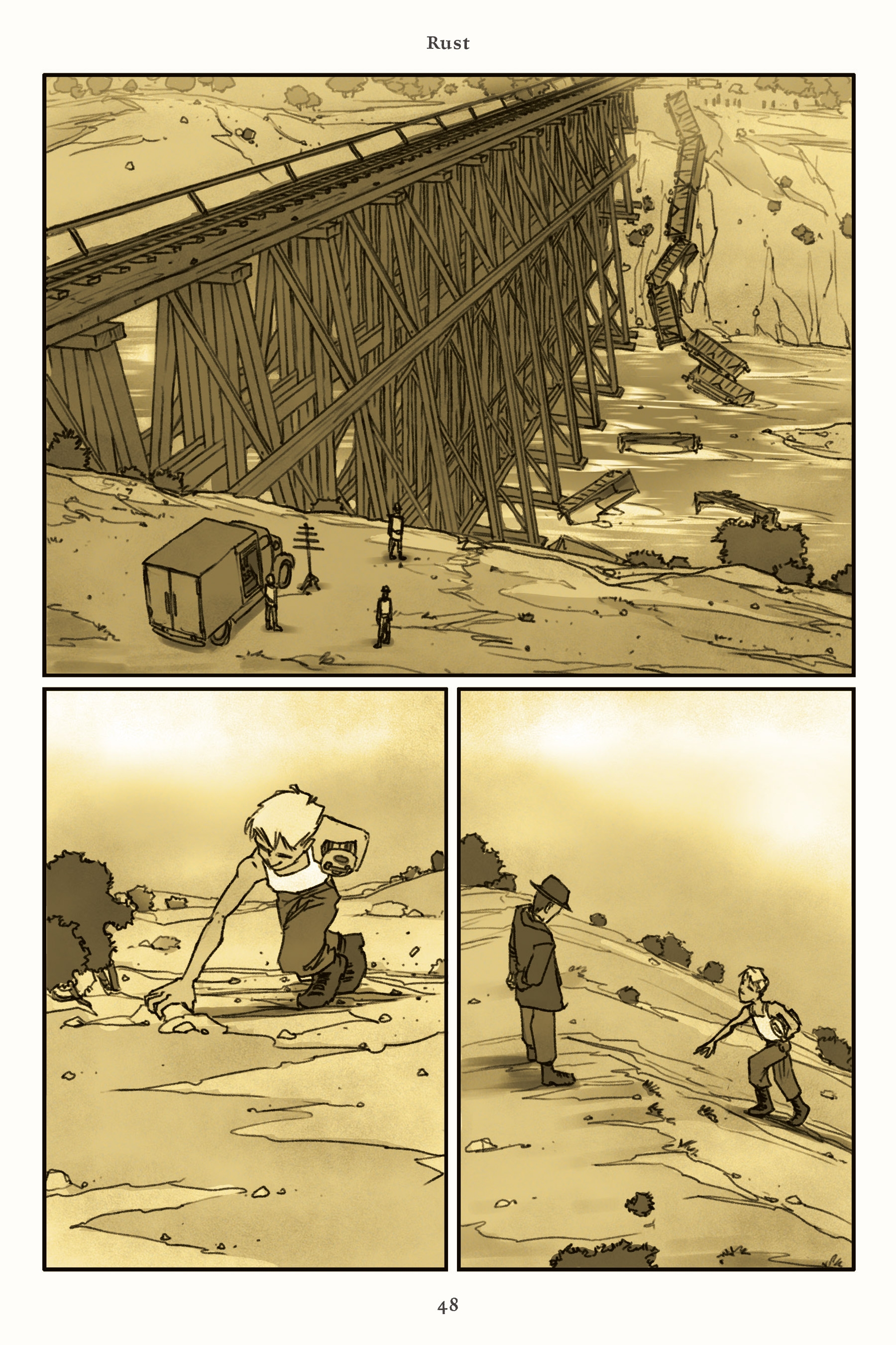 Read online Rust comic -  Issue # TPB 3 (Part 1) - 48