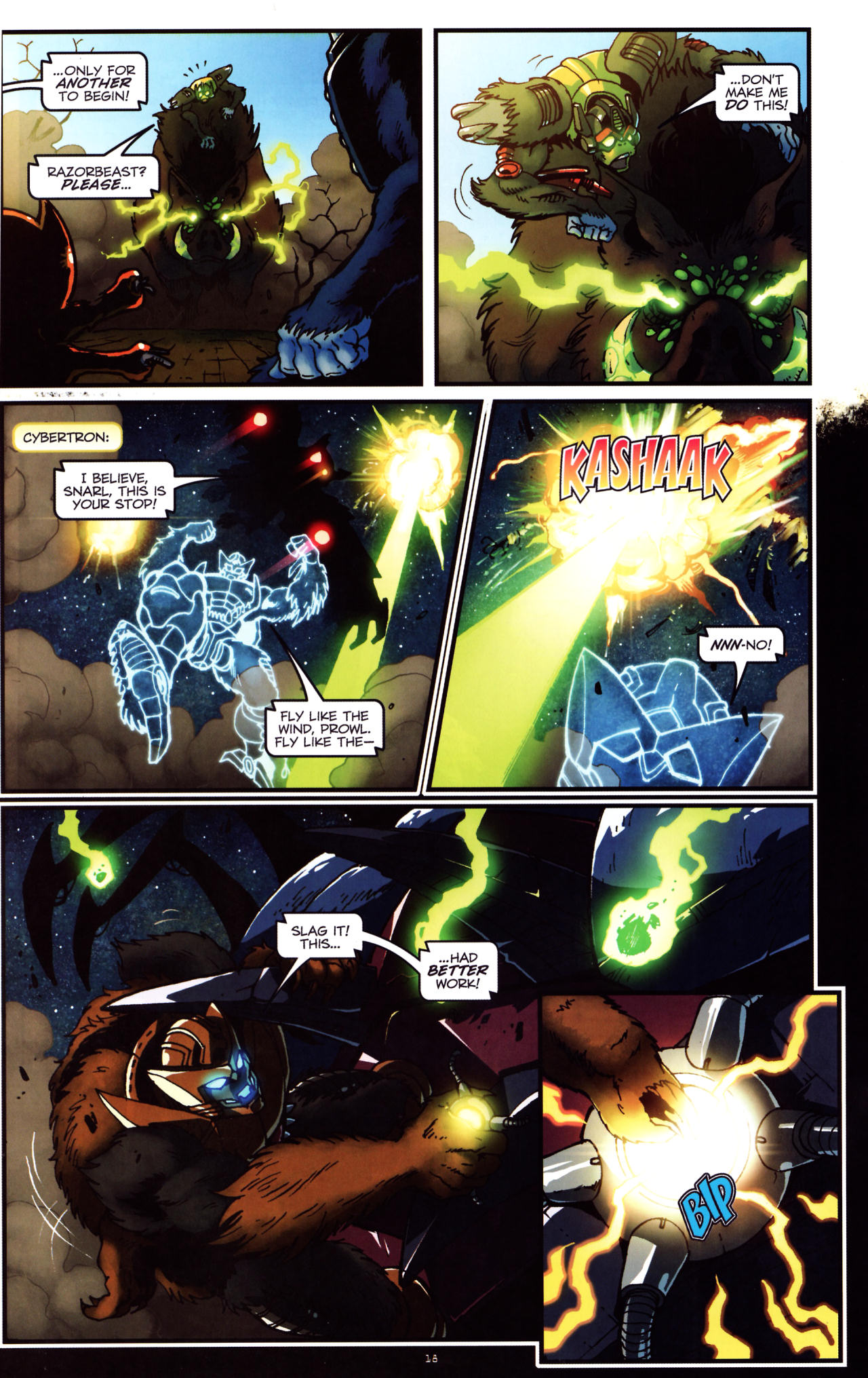 Read online Transformers: Beast Wars: The Ascending comic -  Issue #4 - 20