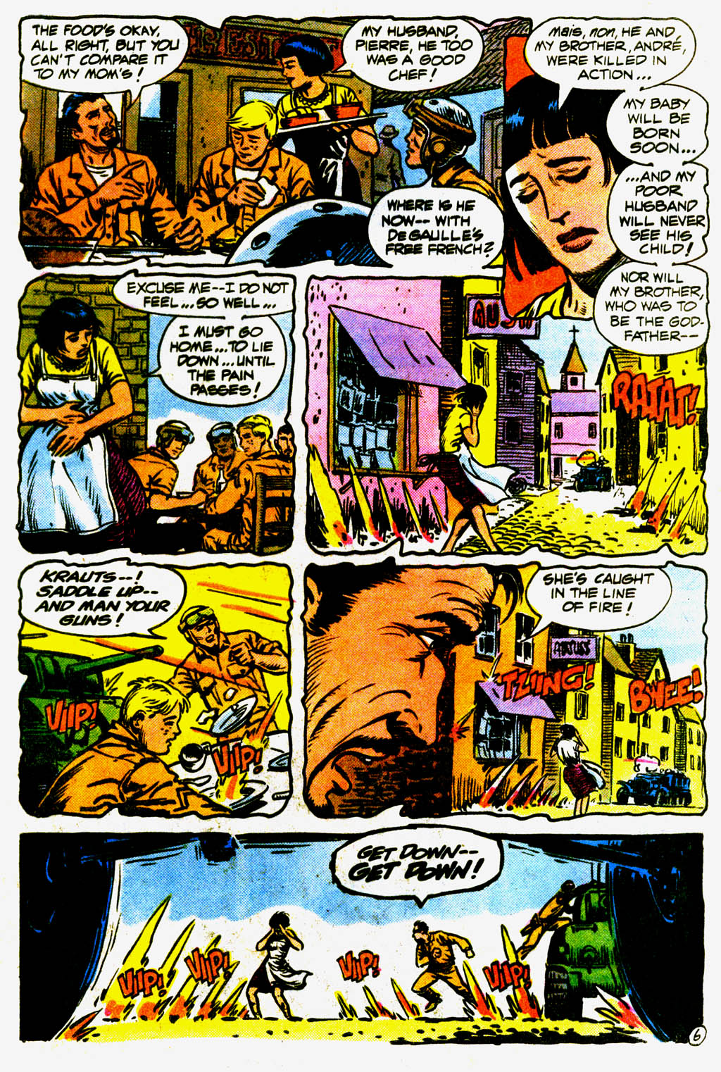 Read online G.I. Combat (1952) comic -  Issue #265 - 7