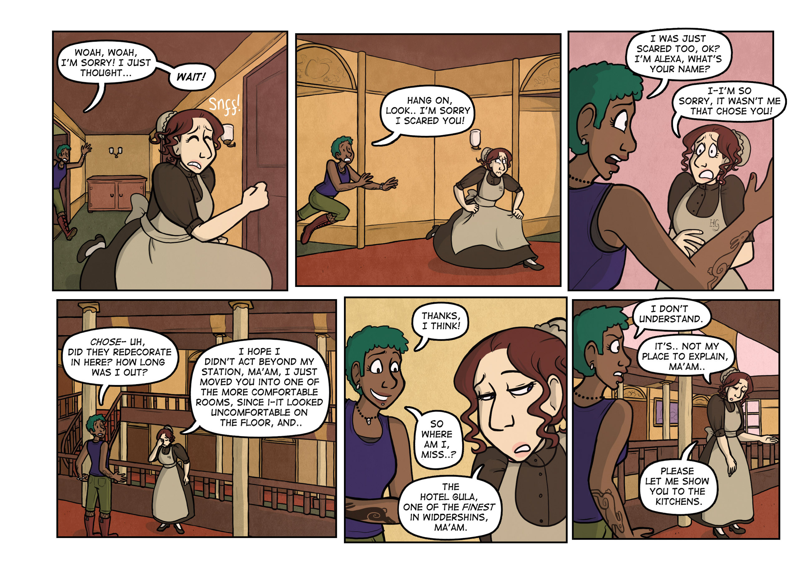 Read online Widdershins comic -  Issue #4 - 17