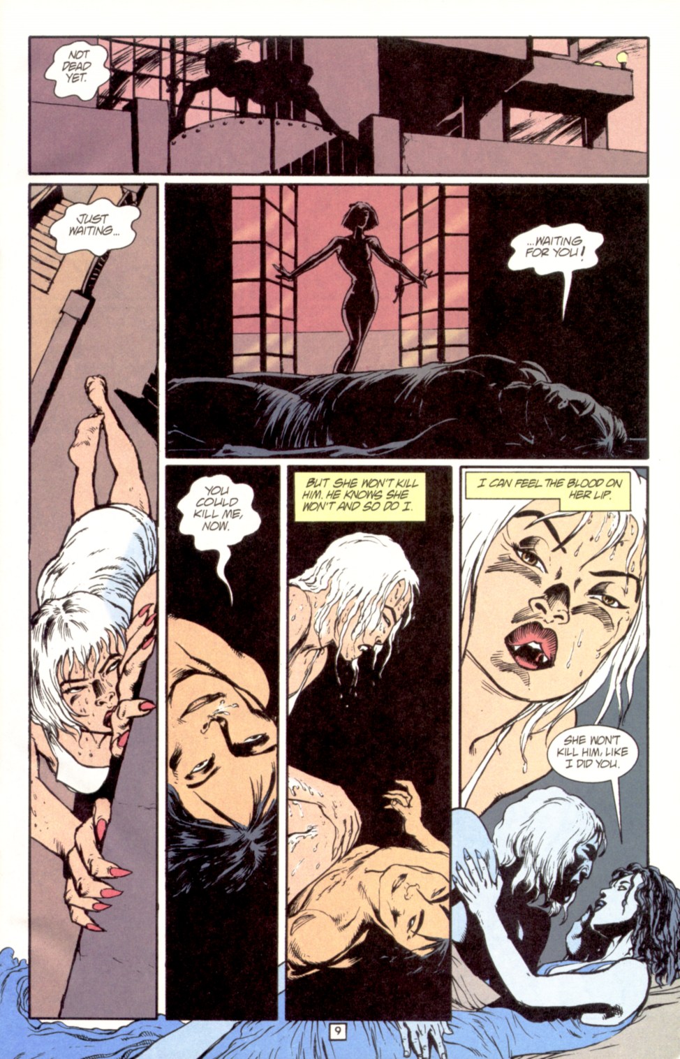 Read online Vamps: Hollywood & Vein comic -  Issue #4 - 9