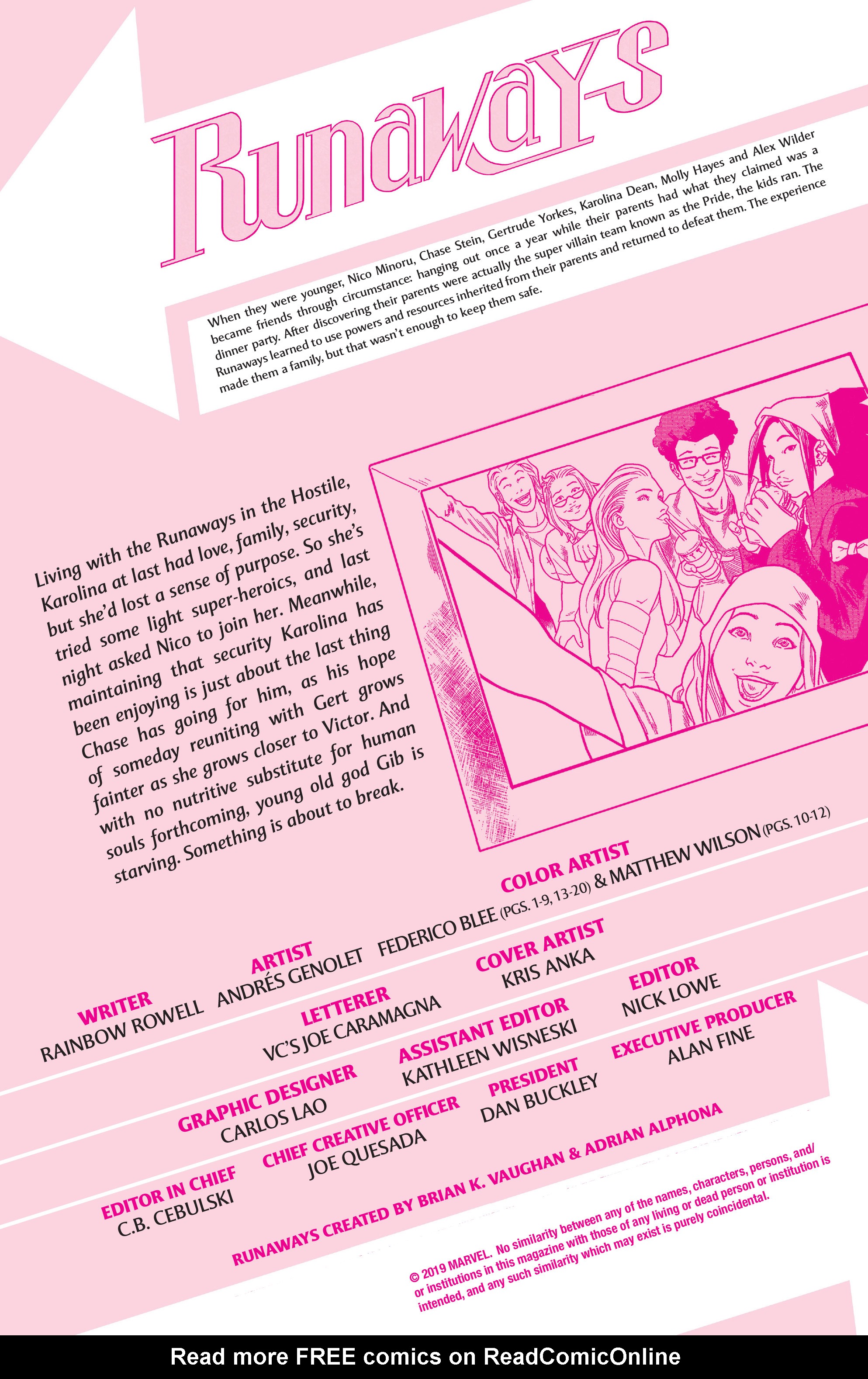 Read online Runaways (2017) comic -  Issue #25 - 2