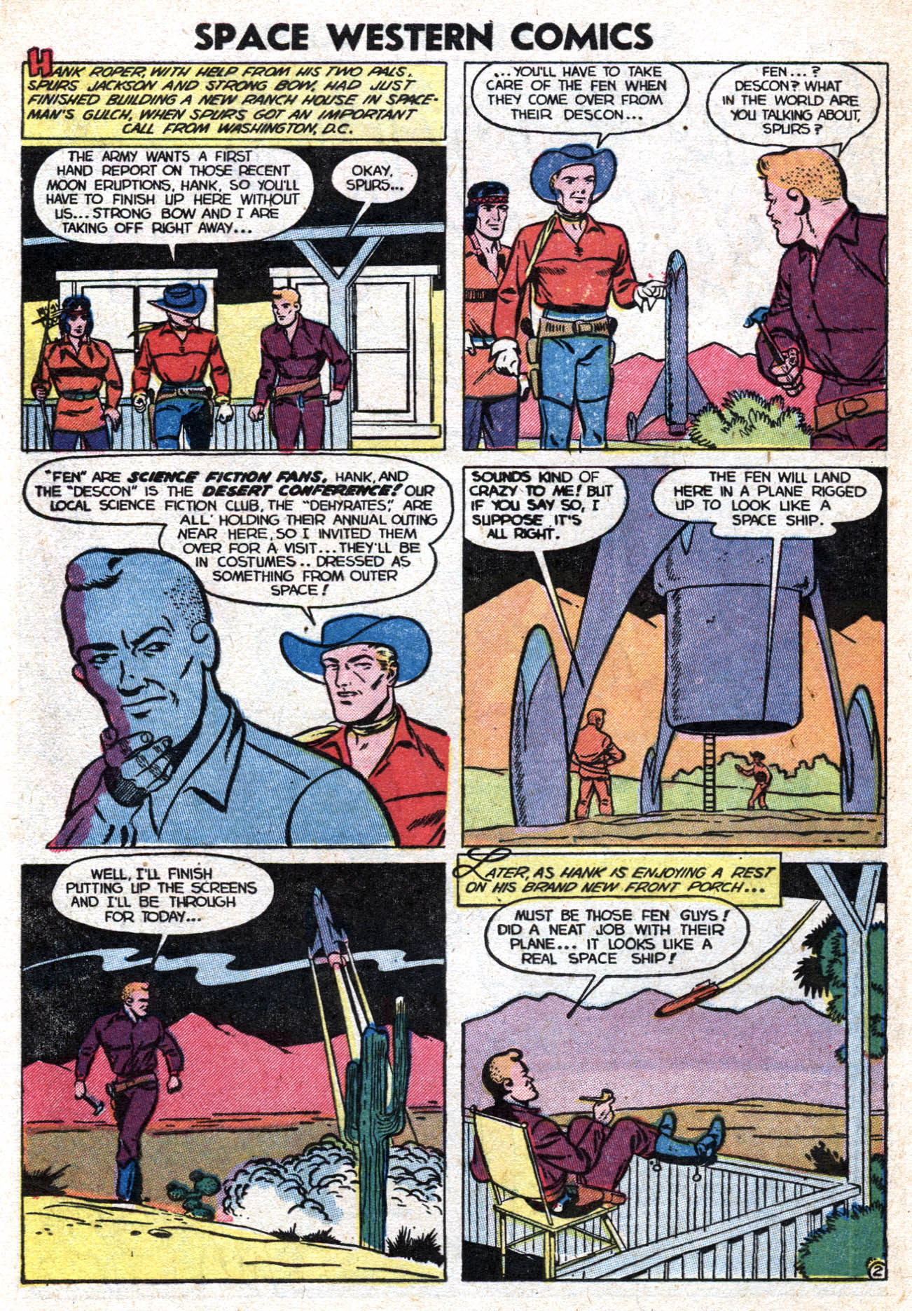 Read online Space Western Comics comic -  Issue #43 - 12