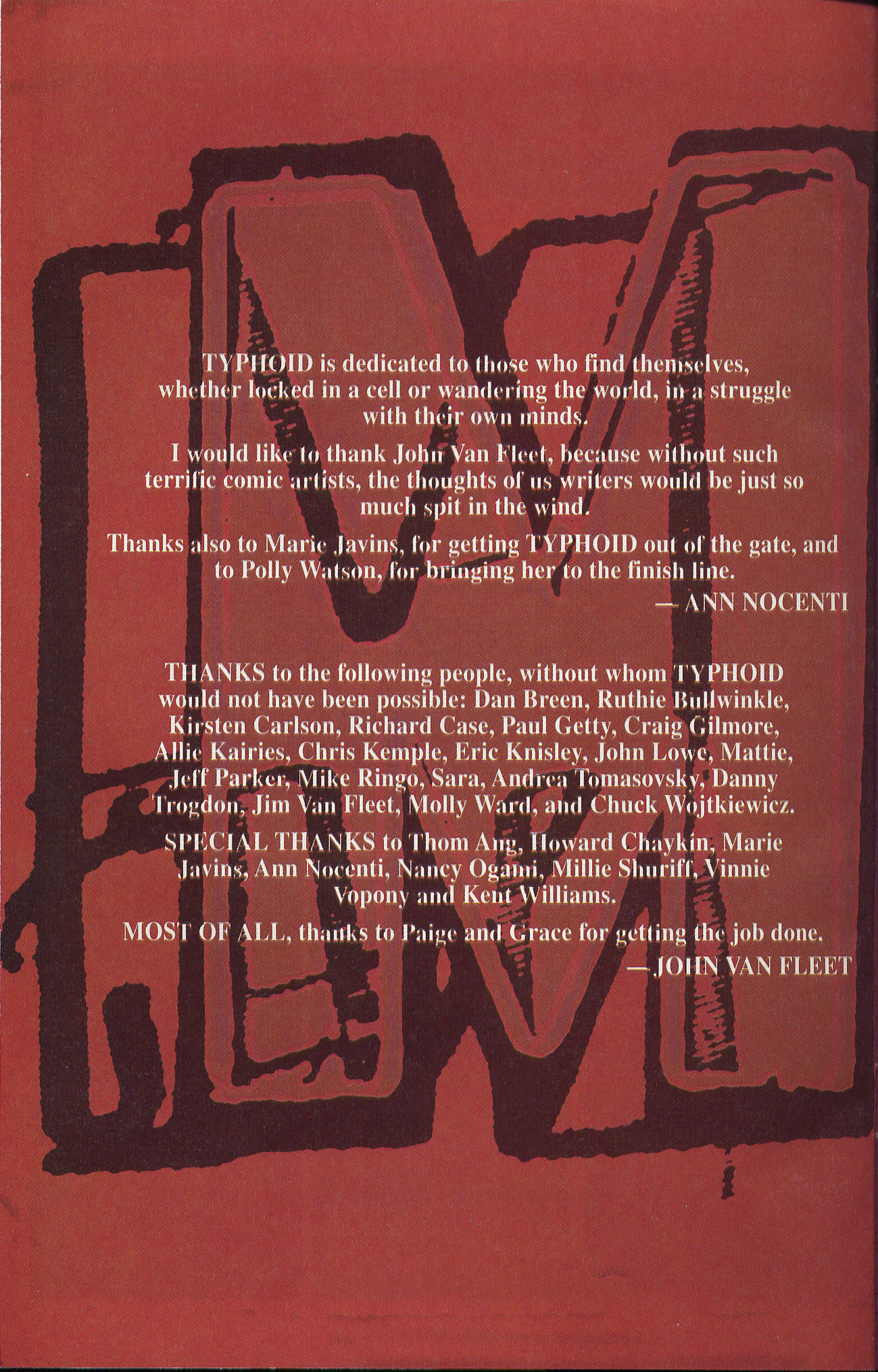 Read online Typhoid comic -  Issue #4 - 30