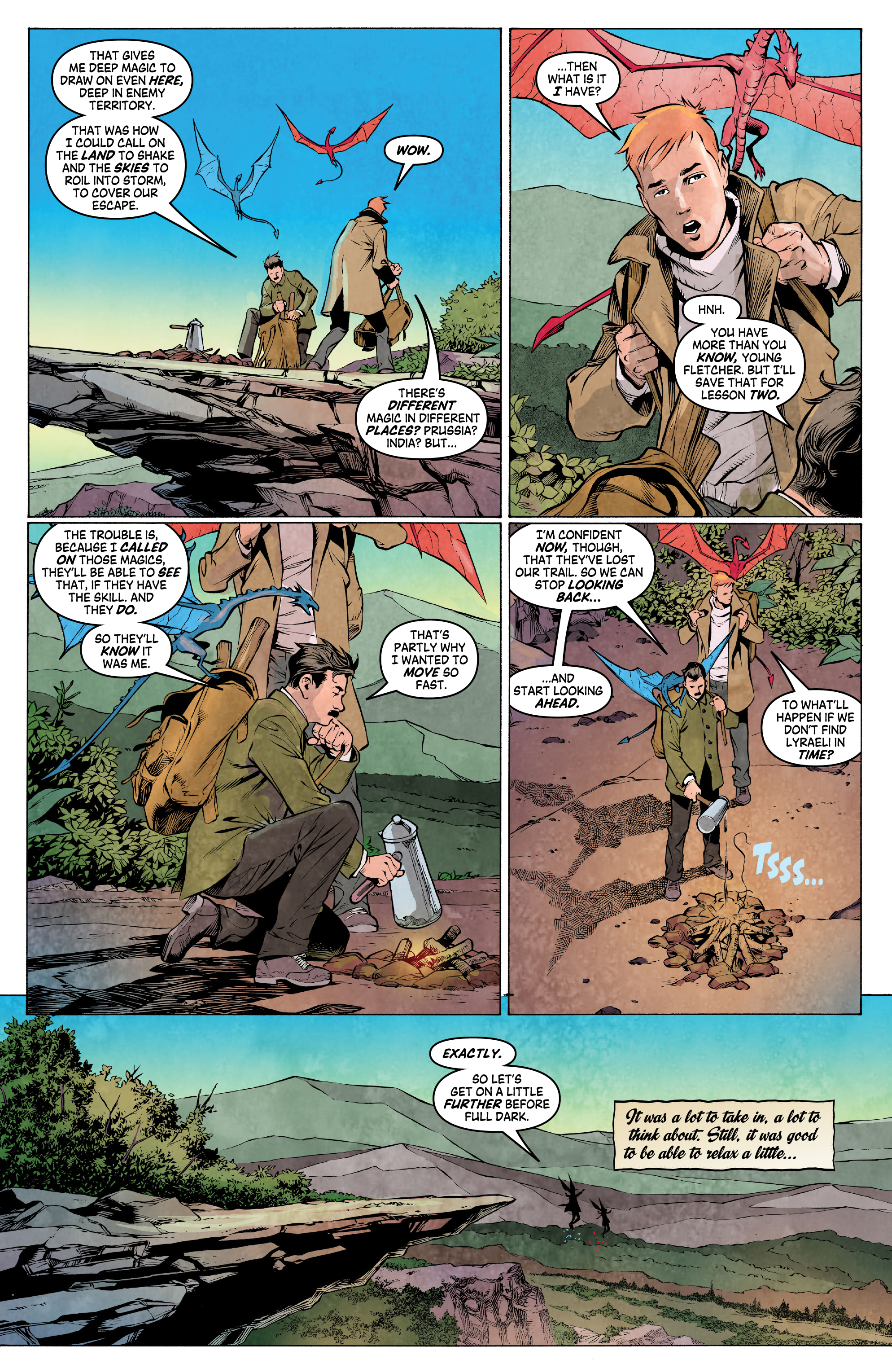 Read online Arrowsmith: Behind Enemy Lines comic -  Issue #4 - 21