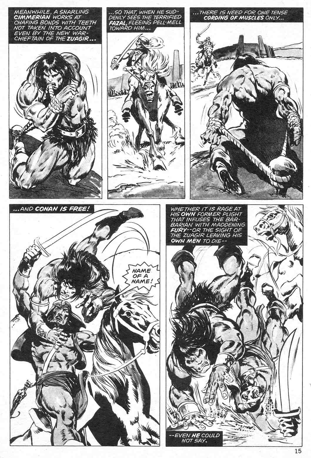 Read online The Savage Sword Of Conan comic -  Issue #9 - 15