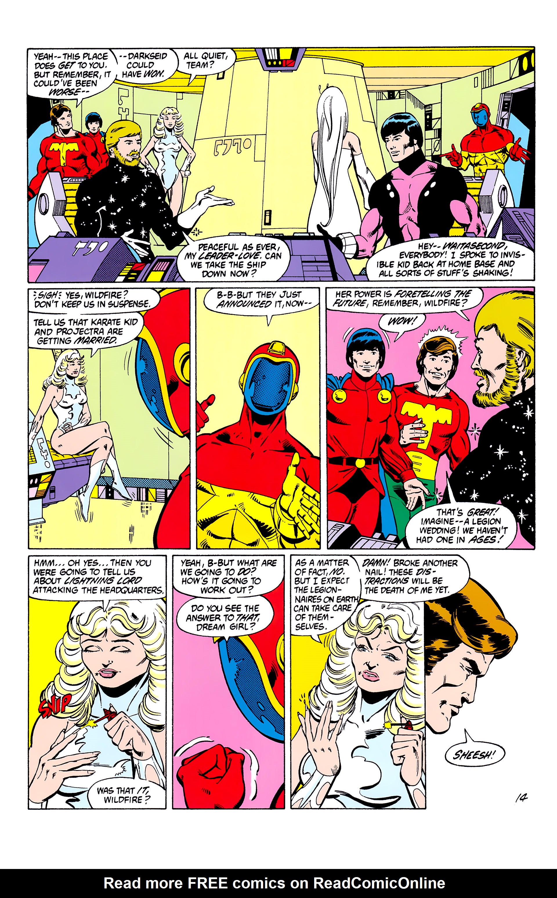 Read online Legion of Super-Heroes (1980) comic -  Issue #302 - 15