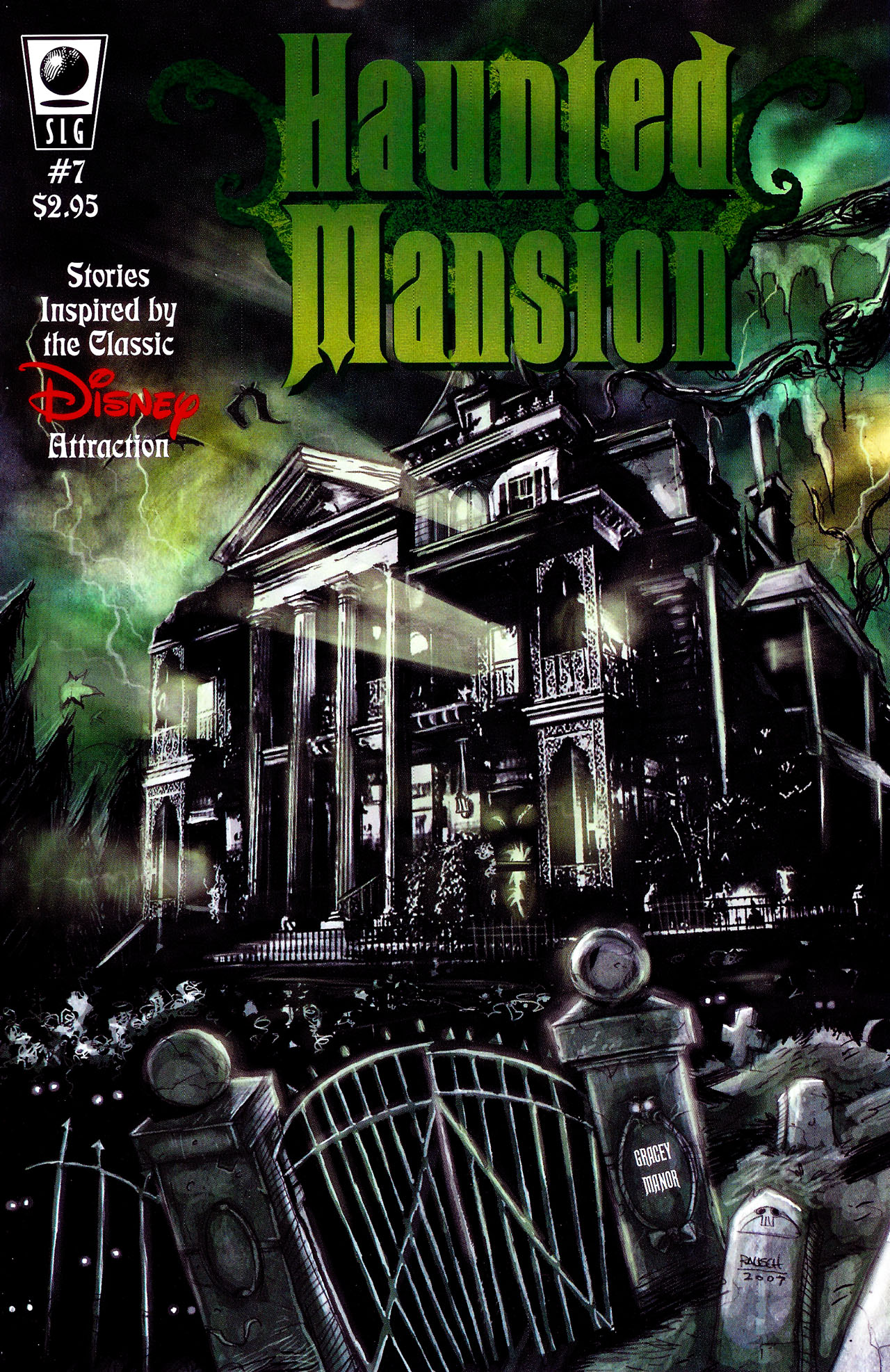 Read online Haunted Mansion comic -  Issue # 07 (2007) (DarthScanner-MinuteMen) - 1