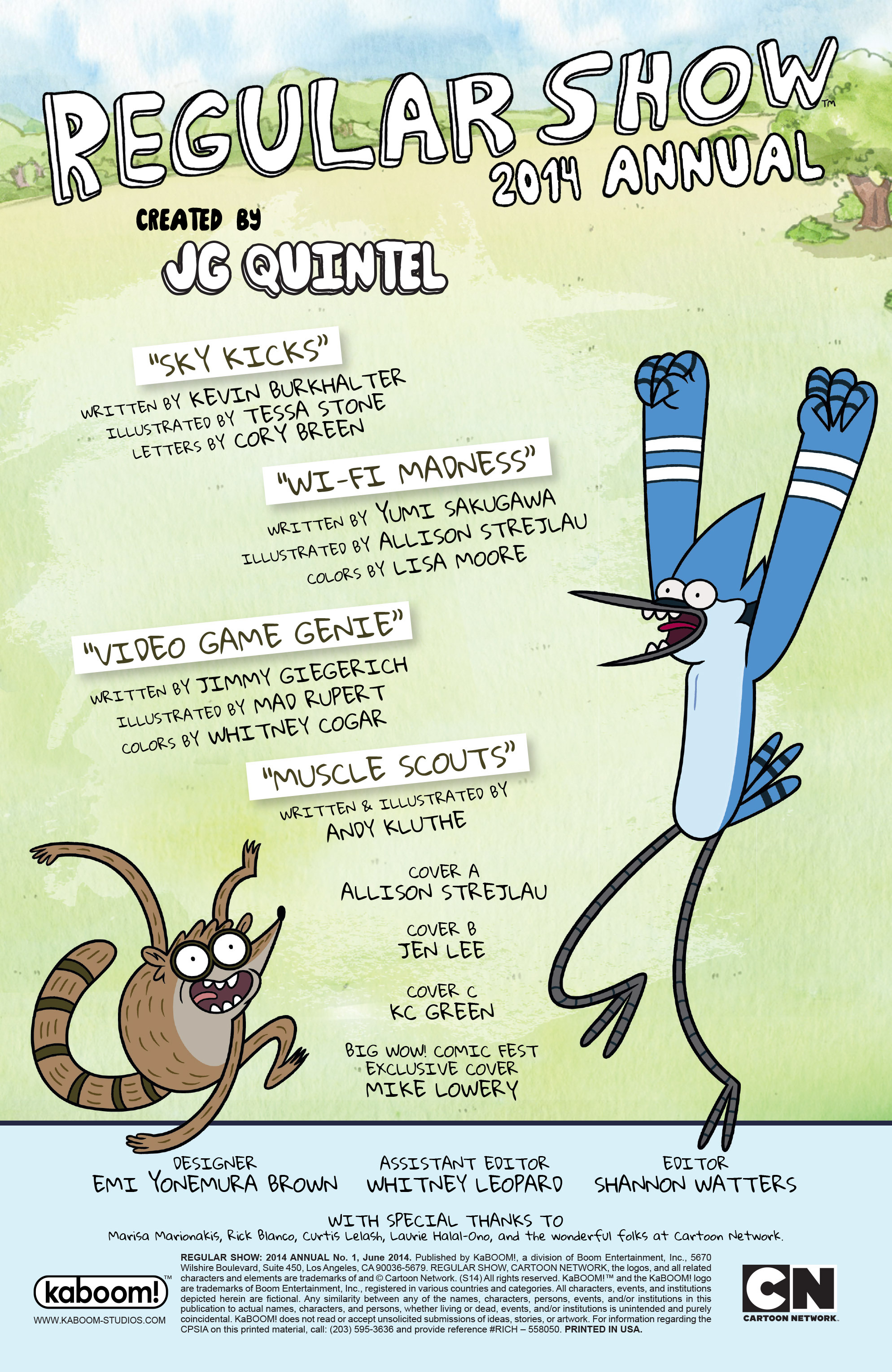 Read online Regular Show comic -  Issue # _Annual 1 - 2