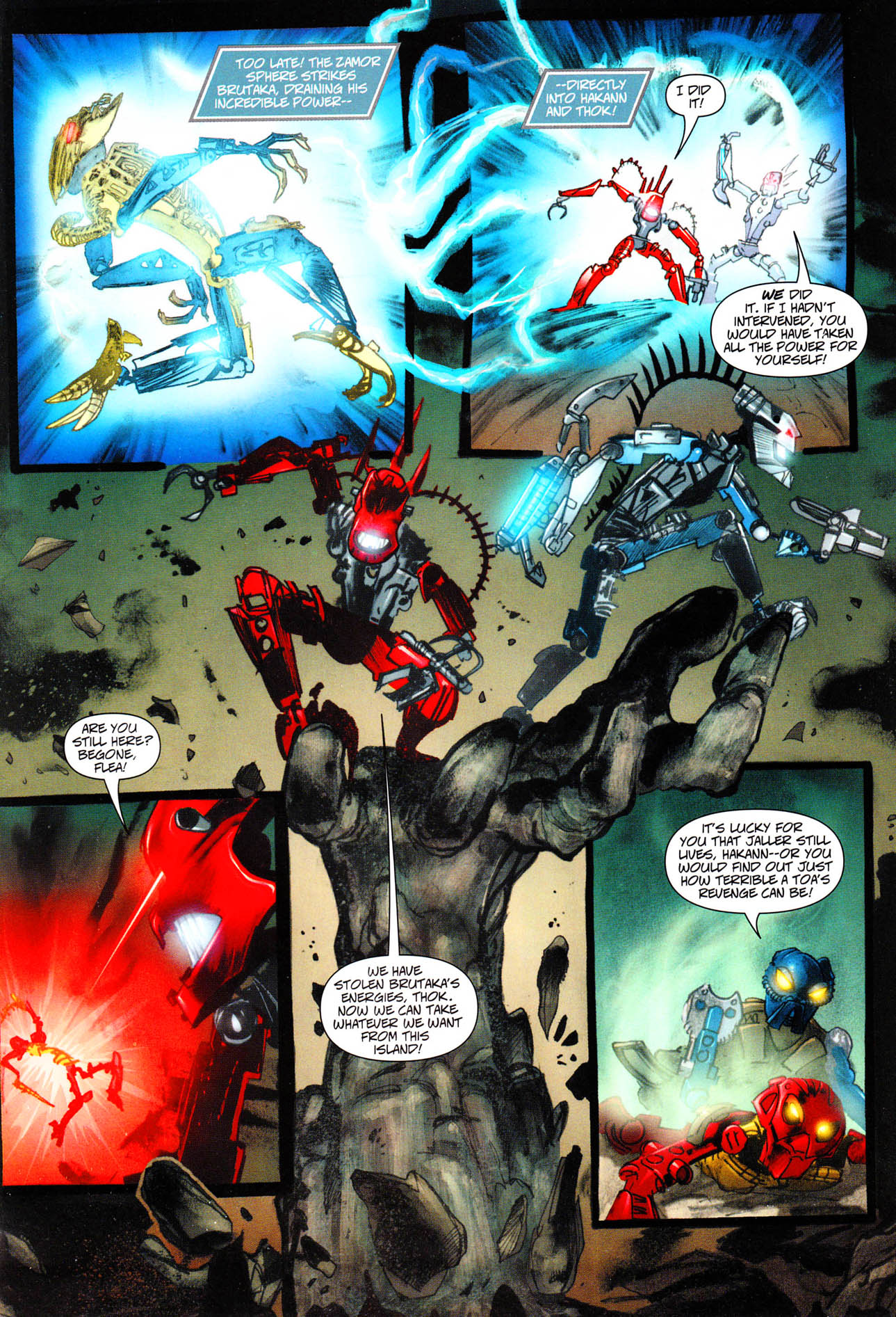 Read online Bionicle: Ignition comic -  Issue #3 - 11