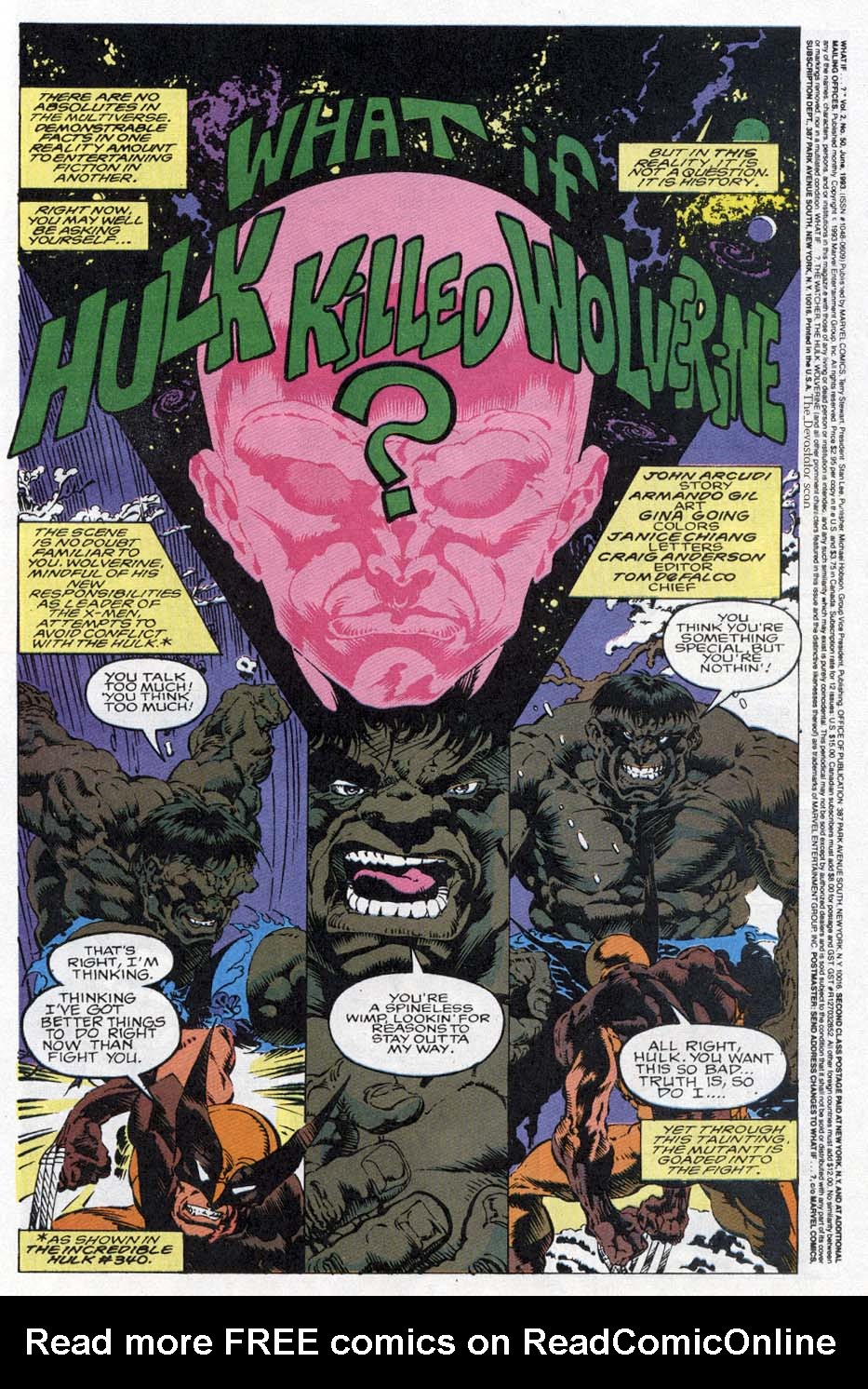 Read online What If...? (1989) comic -  Issue #50 - 2