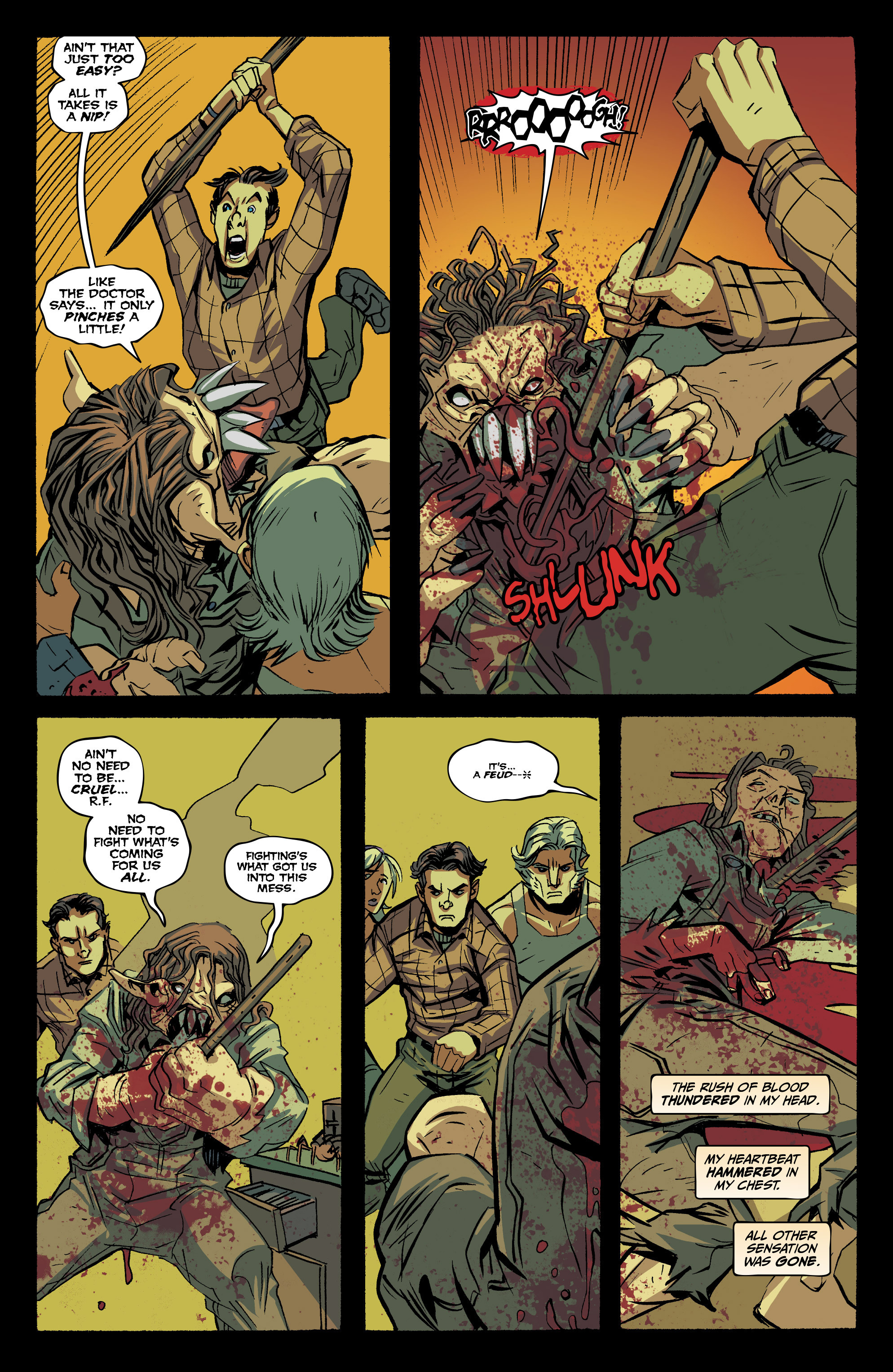 Read online Blood Feud comic -  Issue #3 - 13