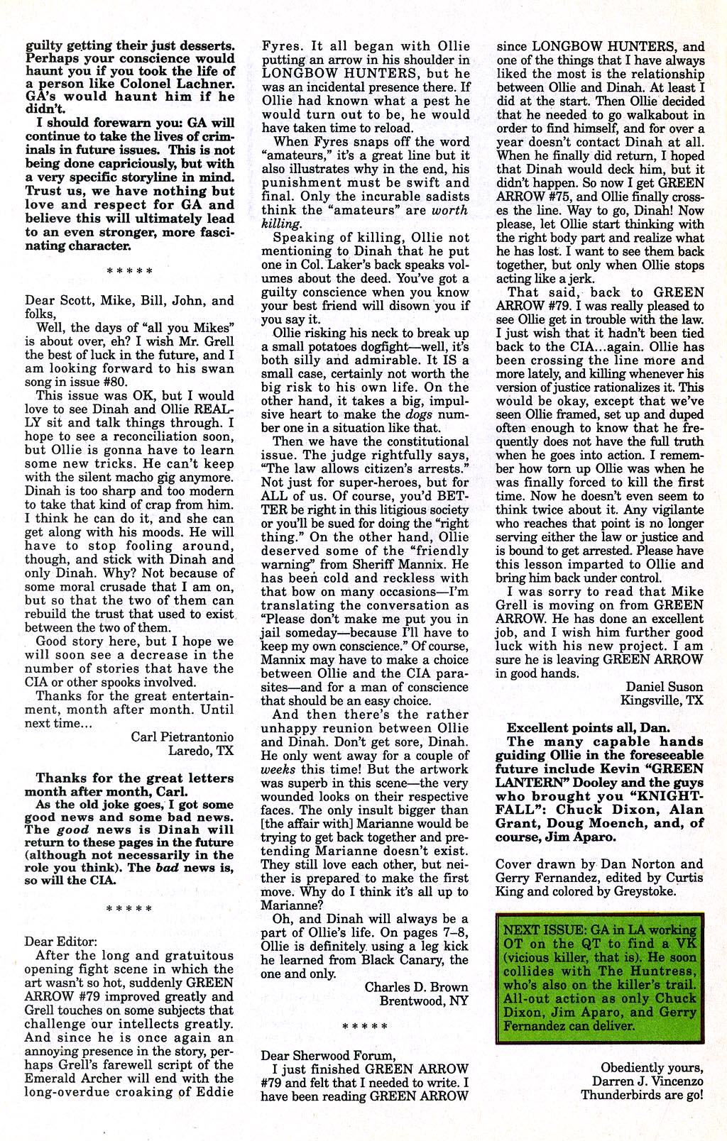 Read online Green Arrow (1988) comic -  Issue #82 - 27