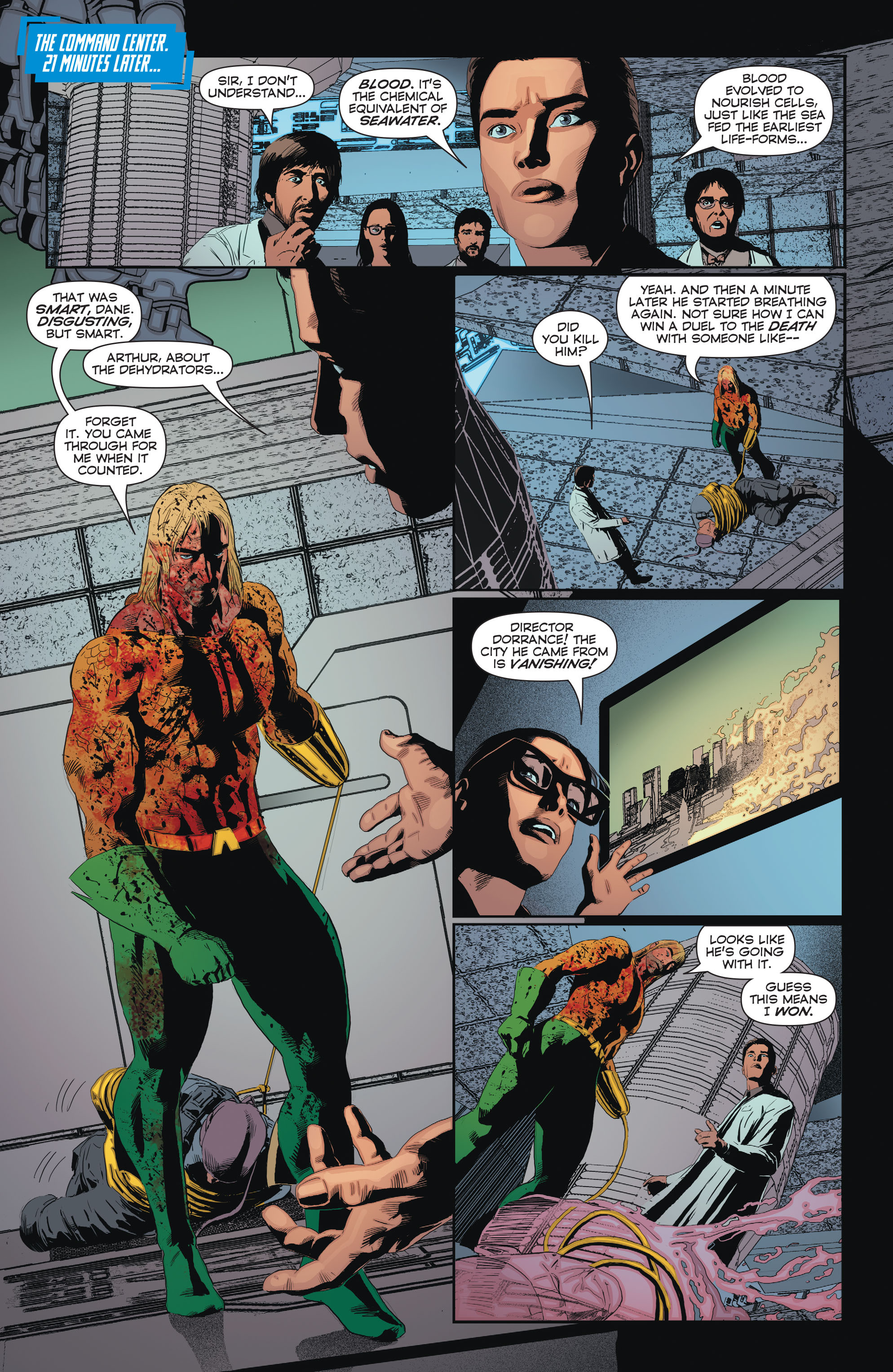 Read online Convergence Aquaman comic -  Issue #2 - 21